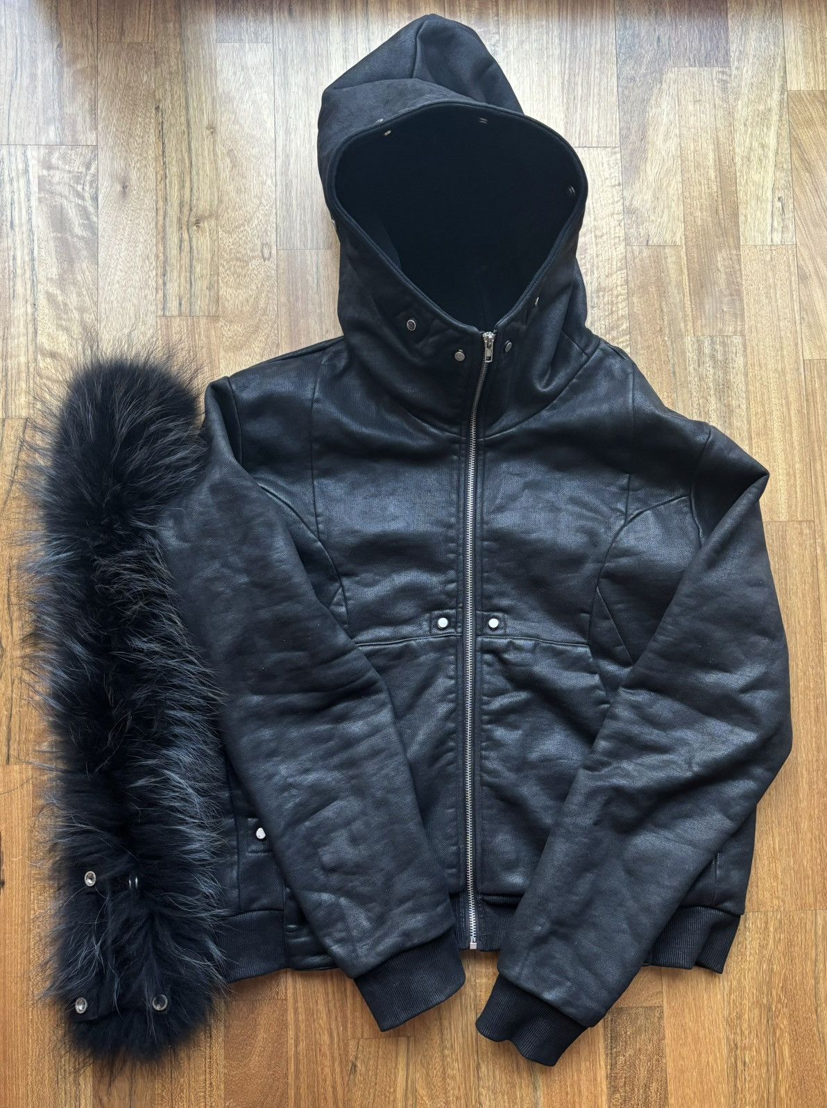 Japanese Brand × Vintage *ARCHIVE ITEM* Ranger cartel 1000yrs waxed zip up Size US L / EU 52-54 / 3 - 4 Thumbnail