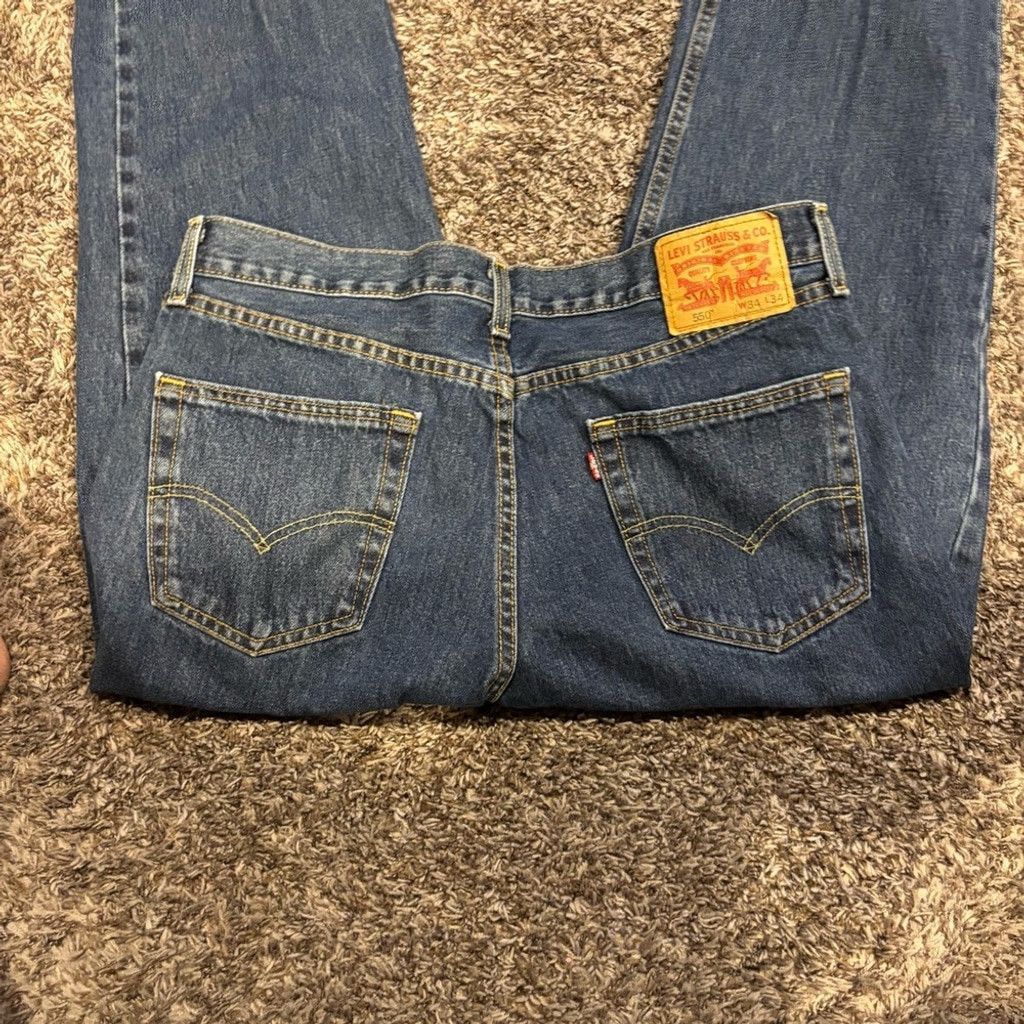 Levi's Levi's Men's 550 Relaxed Jeans Size US 34 / EU 50 - 2 Thumbnail