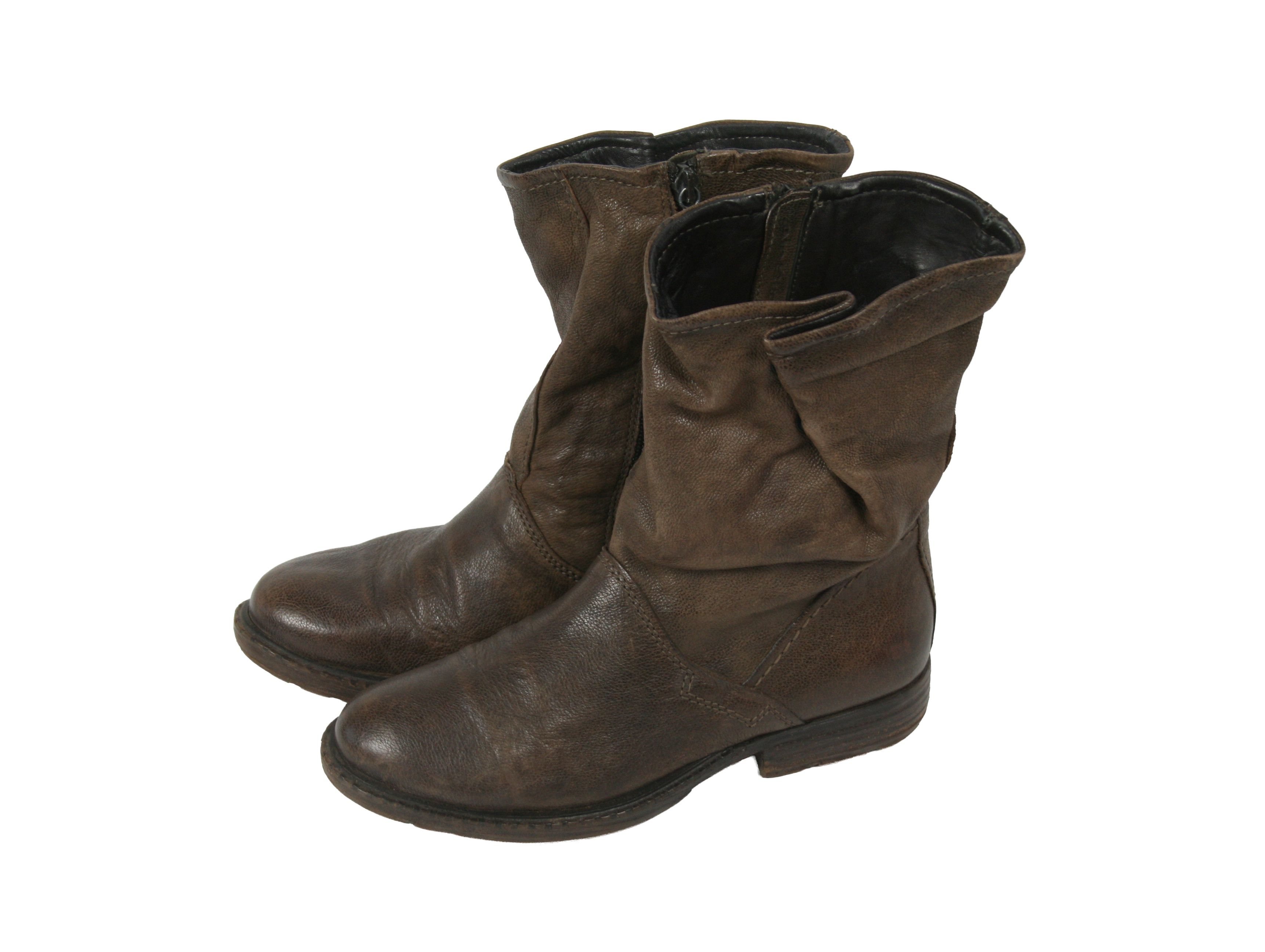 A.S.98 00S Avant Garde Tornado Grunge Biker Boots Vintage Size US 7 / IT 37 - 4 Thumbnail