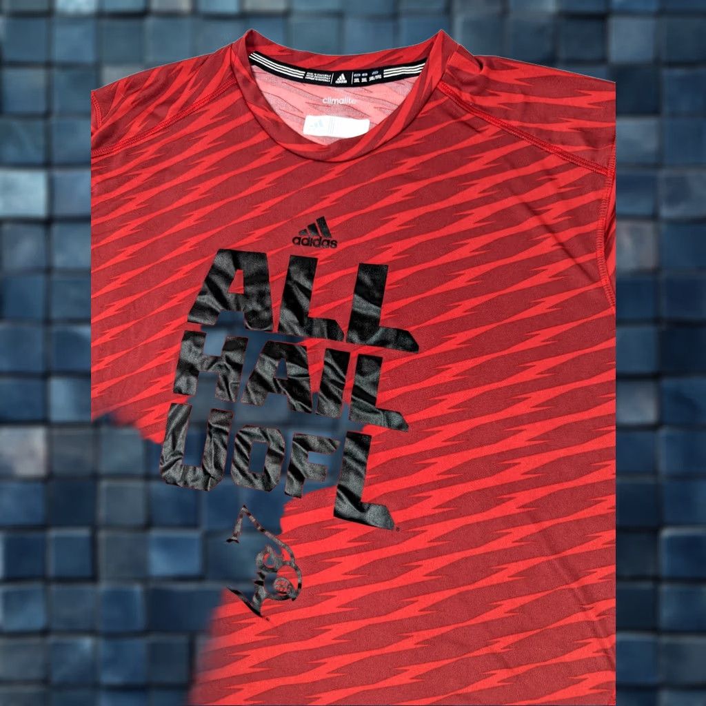 Adidas Adidas Climalite Tiger Stripe University Louisville “All Hail U of L” Shirt Men 3XL Size US XXL / EU 58 / 5 - 1 Thumbnail