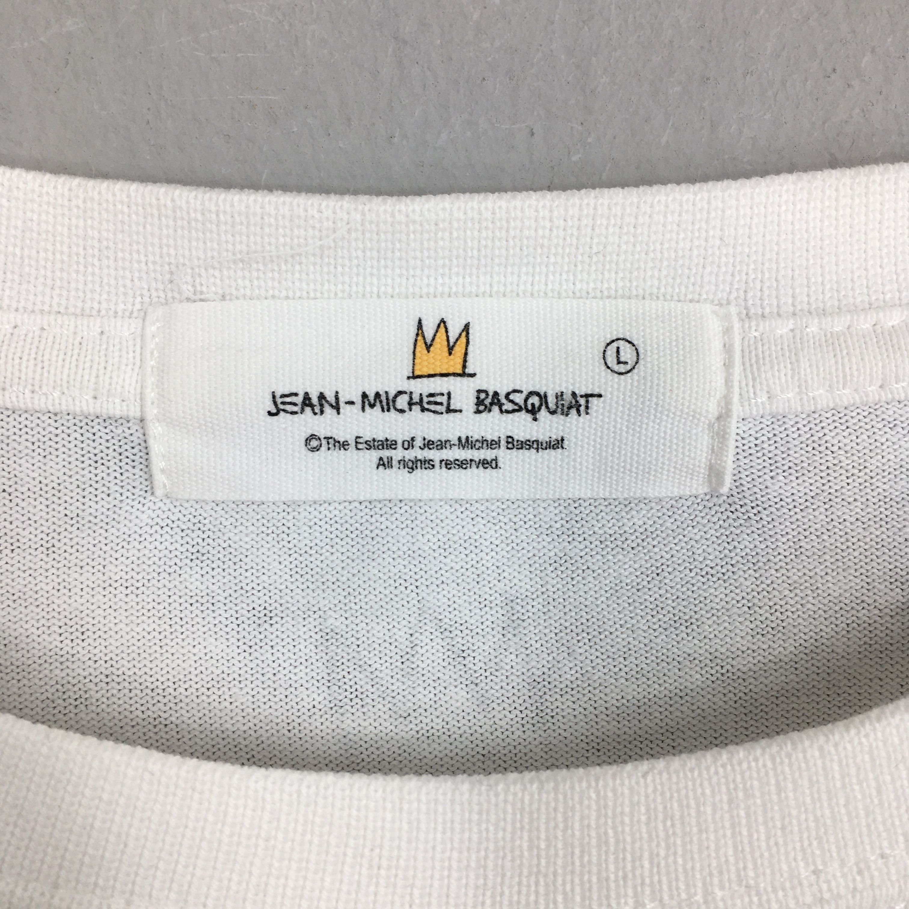 Jean-Michel Basquiat JMB Jean Michel Basquiat Notary Crown (1983) Pop Art T shirt Size US L / EU 52-54 / 3 - 5 Thumbnail