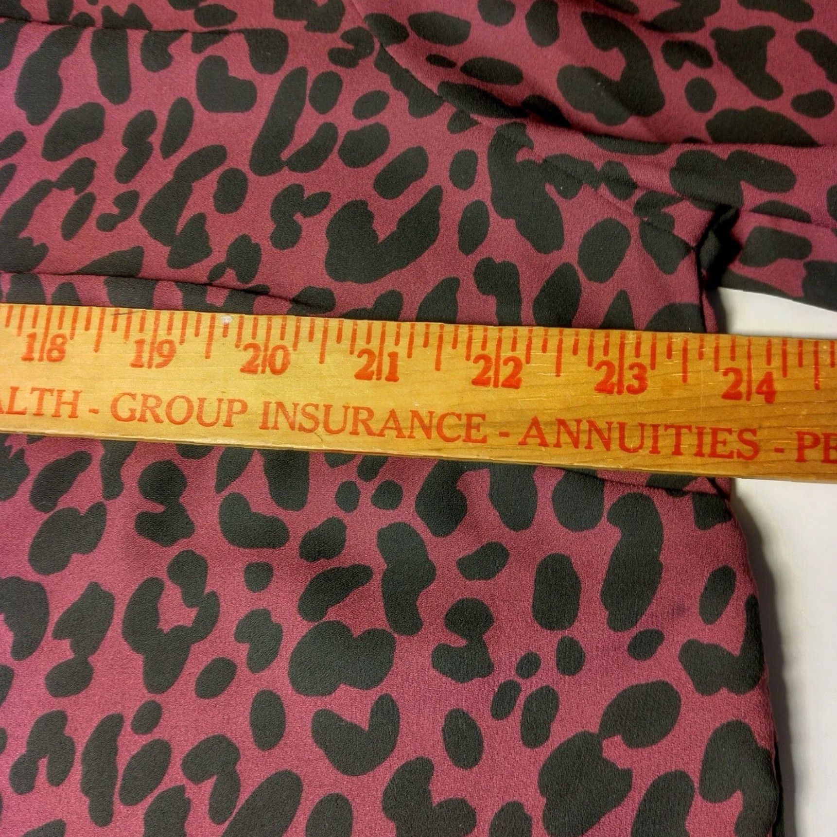Torrid Torrid Blouse Leopard Cat Print Tie Neck Balloon Sleeve Plus Size 1 Multicolor Crepe Polyester Women Shirt Size XS / US 0-2 / IT 36-38 - 4 Thumbnail