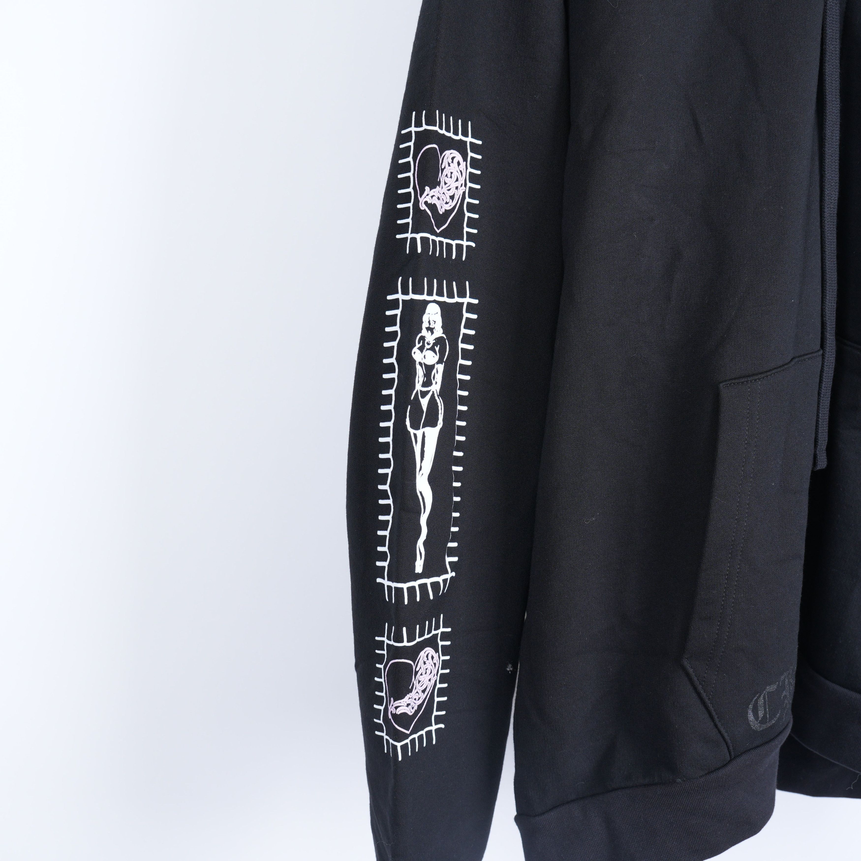 Chrome Hearts CHROME HEARTS DEADLY DOLL ZIP UP HOODIE Size US XL / EU 56 / 4 - 5 Thumbnail
