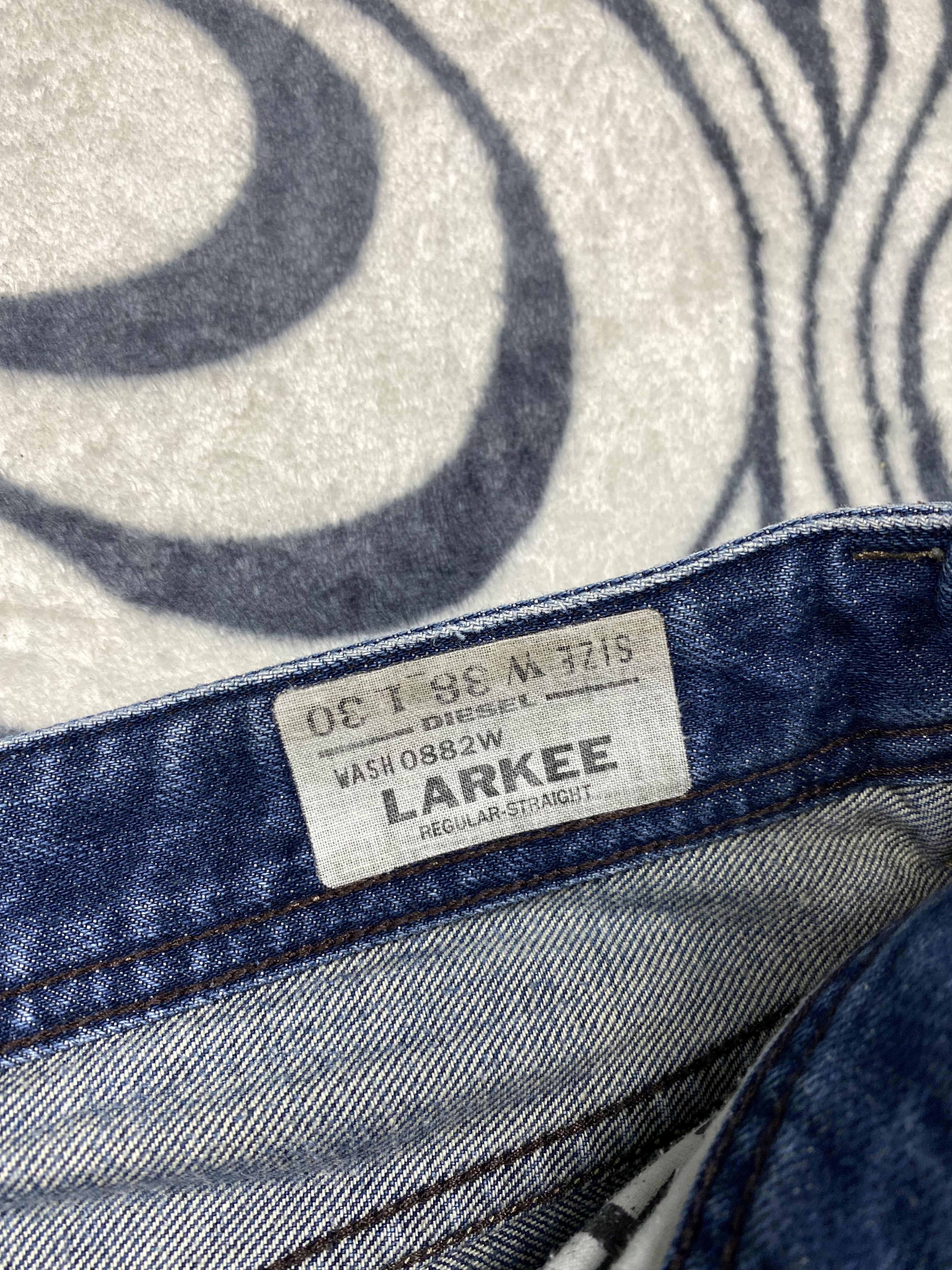 Diesel Diesel Larkee Vintage Mens Denim Pants Jeans Y2K Size US 38 / EU 54 - 7 Thumbnail