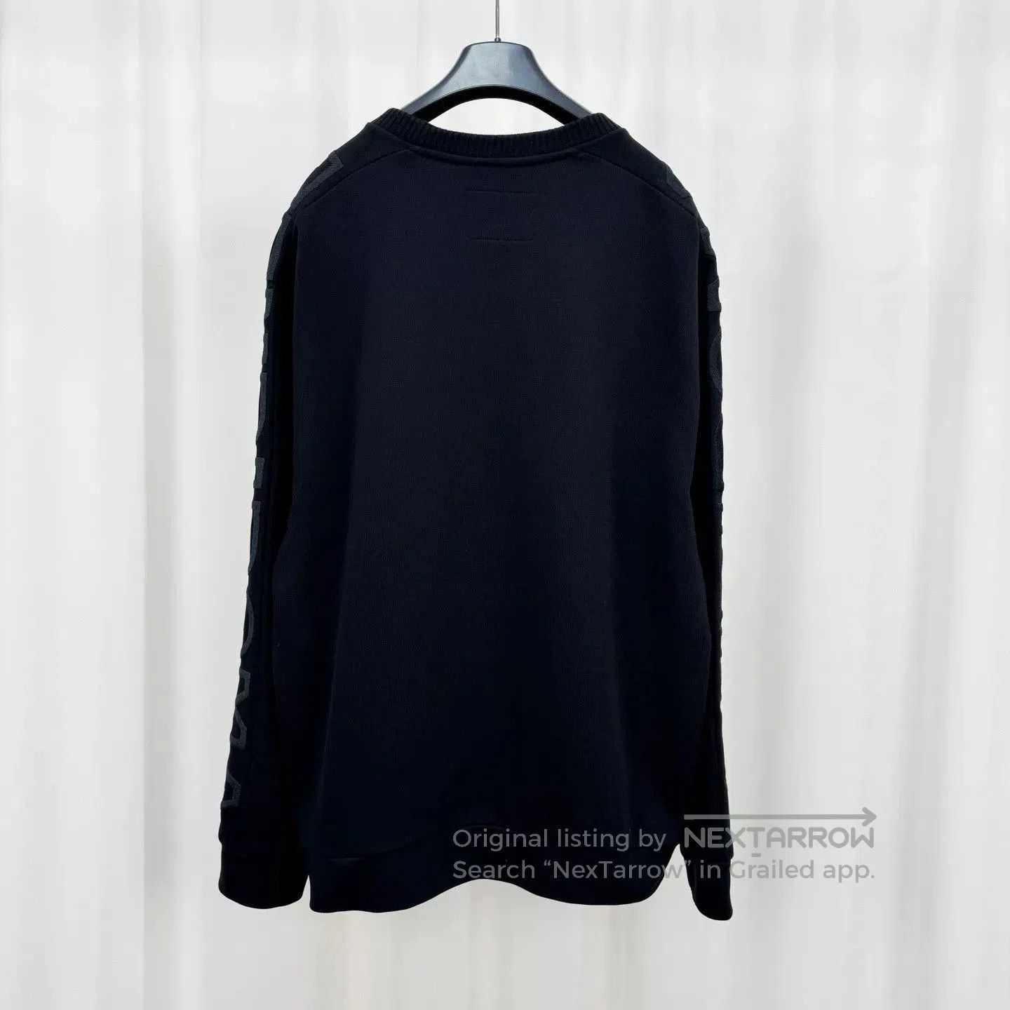 Fendi fendi embroidered logo sweatshirt in black. Size US M / EU 48-50 / 2 - 2 Thumbnail