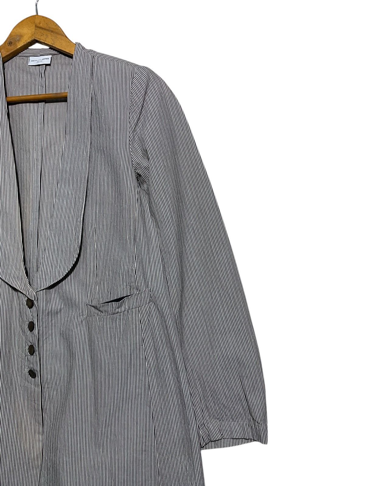 Dries Van Noten 🔥DVN STRIPES DOWN JACKETS Size S / US 4 / IT 40 - 4 Thumbnail