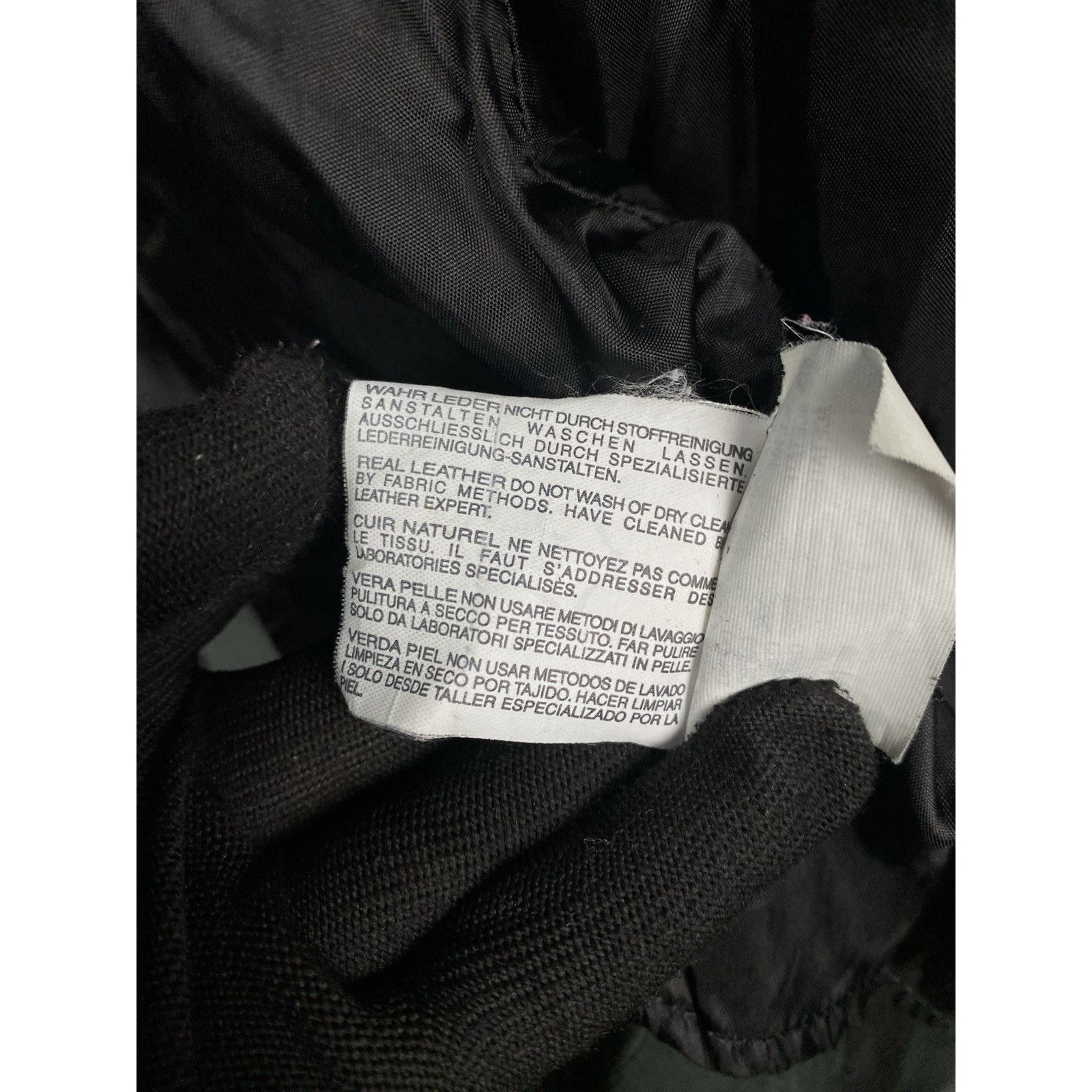 Canali Canali Vintage Men's Black Leather Coat Size 52 Size US L / EU 52-54 / 3 - 15 Thumbnail