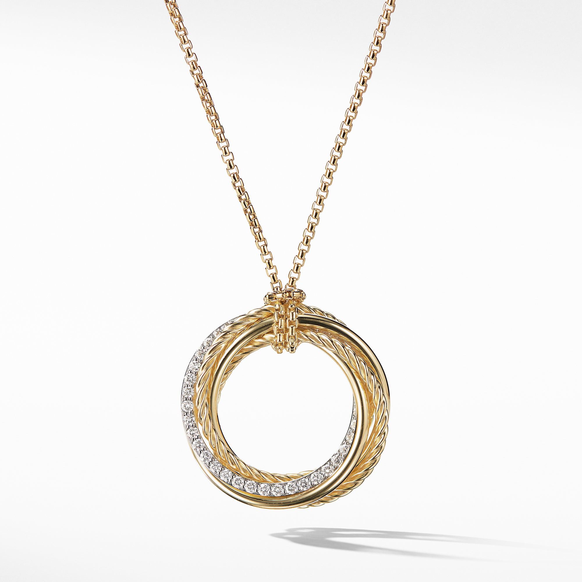 David Yurman o1w1db10426 N12042D Size:8 / Necklace in 18K in Golden Size ONE SIZE - 1 Thumbnail