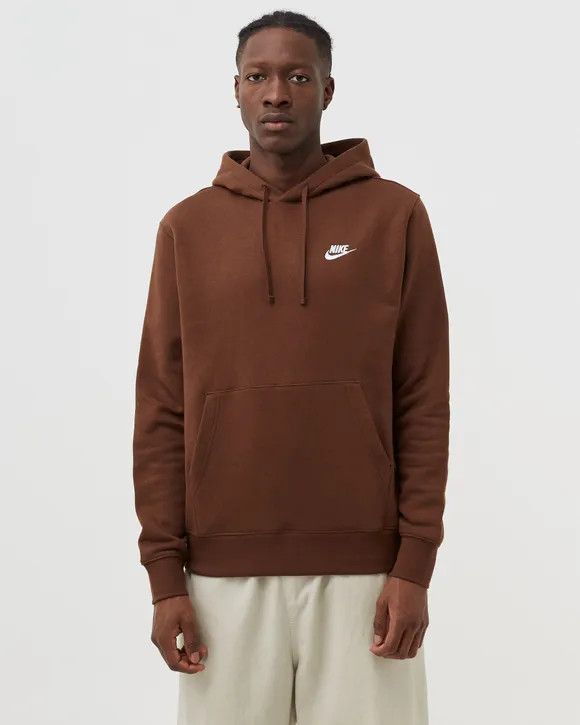 Nike Nike Brown Hoodie Small Swoosh Logo Size US M / EU 48-50 / 2 - 2 Thumbnail