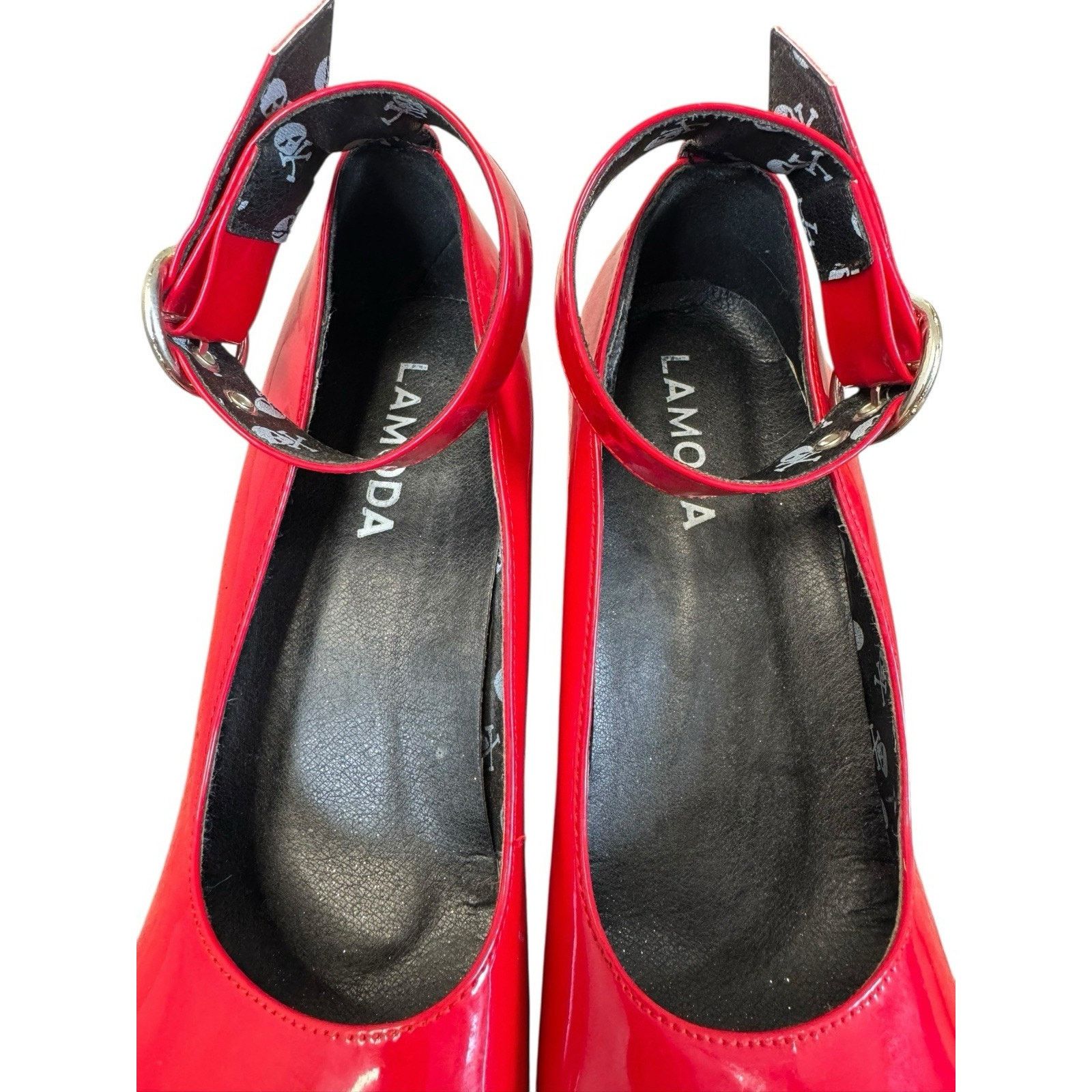 Dolls Kill DOLLSKILL Lamoda Those Days Power Trip Chunky Platform Heels Size US 8 / IT 38 - 6 Thumbnail