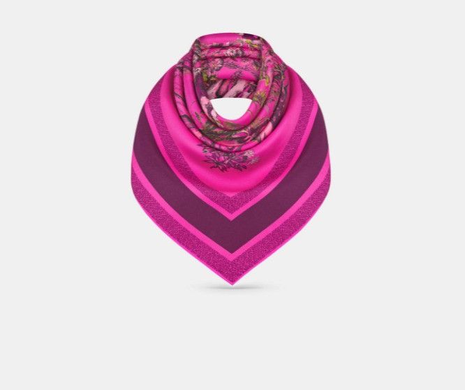 Dior o1w1db10425 34JOU09 Size: OS / Square Scarf in Multicolor Size ONE SIZE - 2 Thumbnail