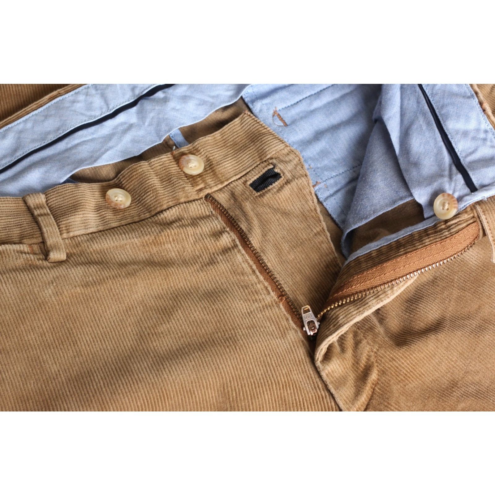 Polo Ralph Lauren POLO RALPH LAUREN Corduroy Chino Pants Trousers Men Size 34 Stretch Slim Brown Casual Designer Trousers Mens Size US S / EU 44-46 / 1 - 5 Thumbnail