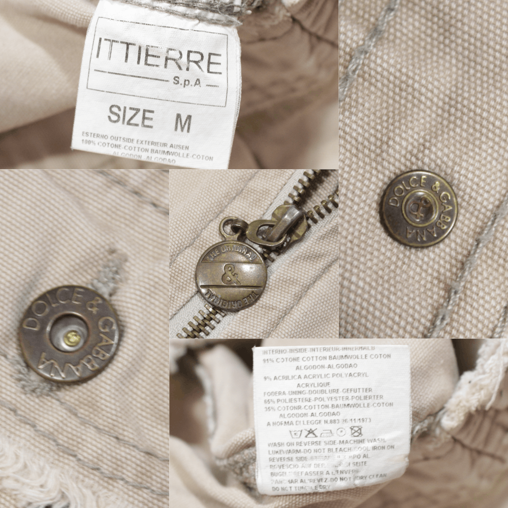 Dolce & Gabbana 90S DG Big Logo Y2K Vest Vintage Size US M / EU 48-50 / 2 - 6 Thumbnail