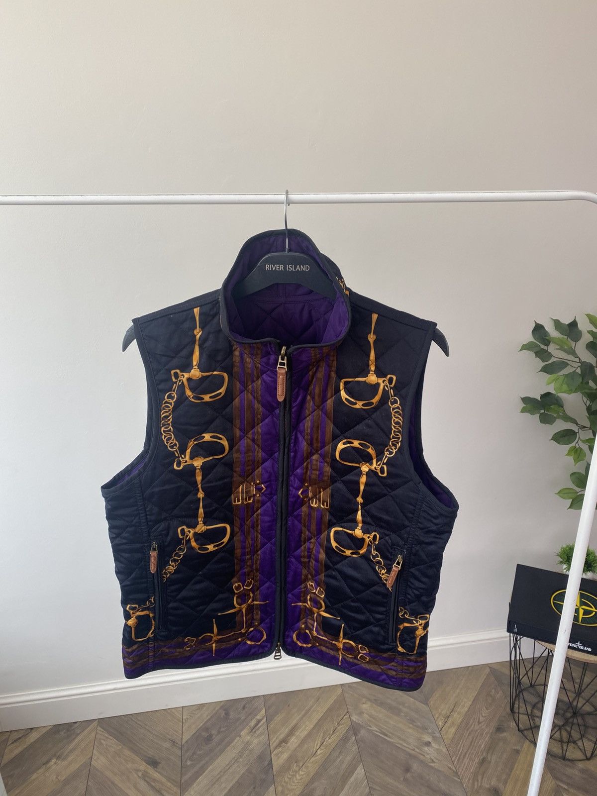 Ralph Lauren Vintage Ralph Lauren green label women's reversible vest Size L / US 10 / IT 46 - 3 Thumbnail