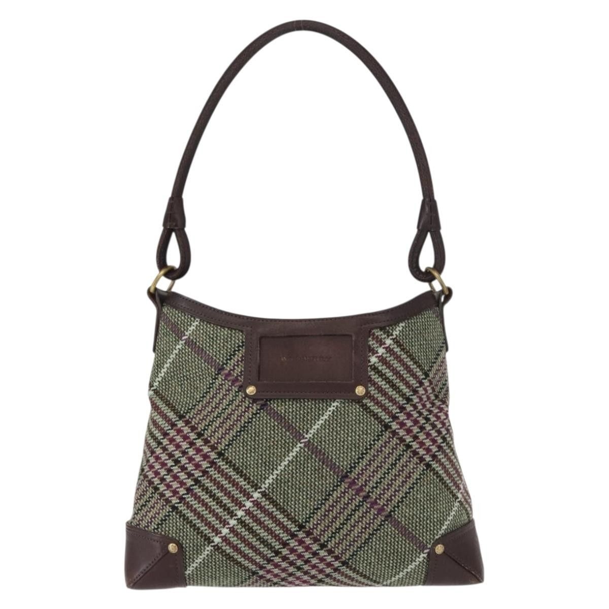 Burberry Burberry Nova check Shoulder bag Wool Size ONE SIZE - 1 Thumbnail