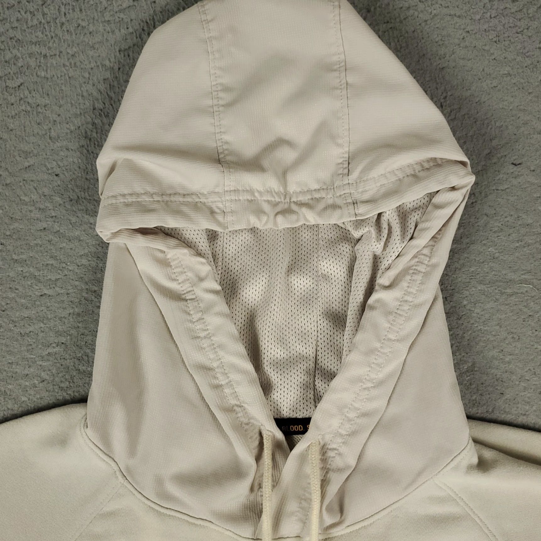 Y/Project Project Rock Hoodie Mens M Beige Pullover Mock Neck Logo Pocket All Seasons Sports, Outdoor, Modern Mens Size US M / EU 48-50 / 2 - 2 Thumbnail