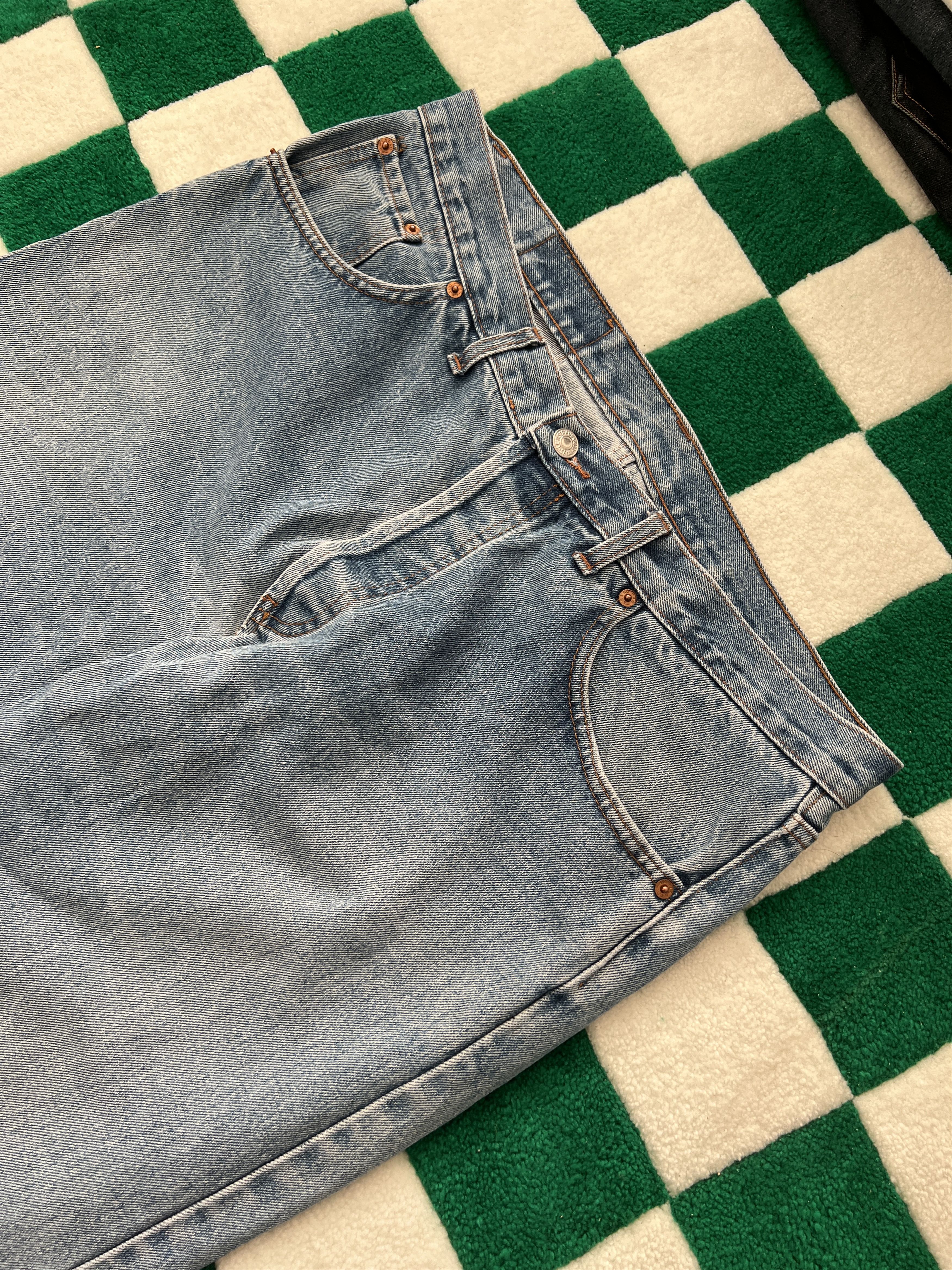 Levi's Vintage 90s Levis 501 Denim Jeans 36x34 Size US 36 / EU 52 - 9 Thumbnail