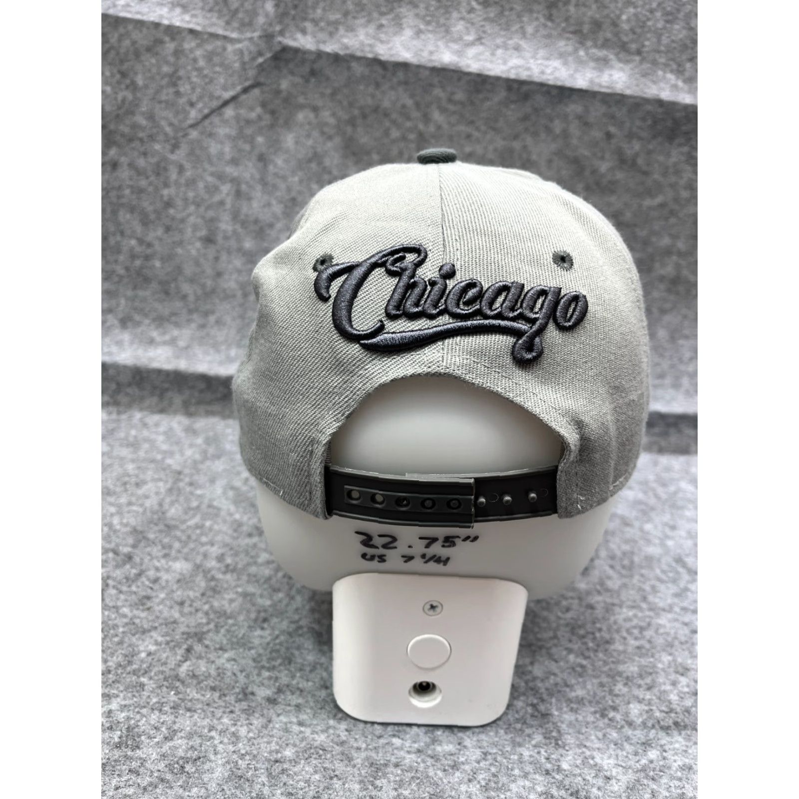 Vintage Greatest Chicago Hat Snap Back Adult One Size Gray 100% Polyester 23 MJ Drip Size ONE SIZE - 6 Thumbnail