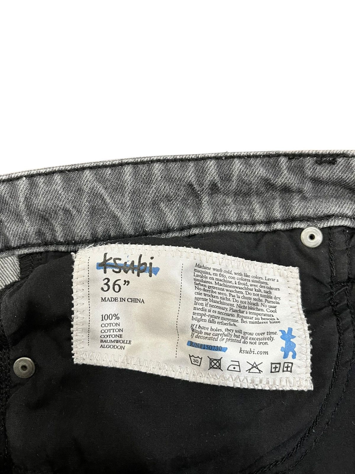 Ksubi Ksubi Chitch Neutralise Jeans Size US 36 / EU 52 - 6 Thumbnail