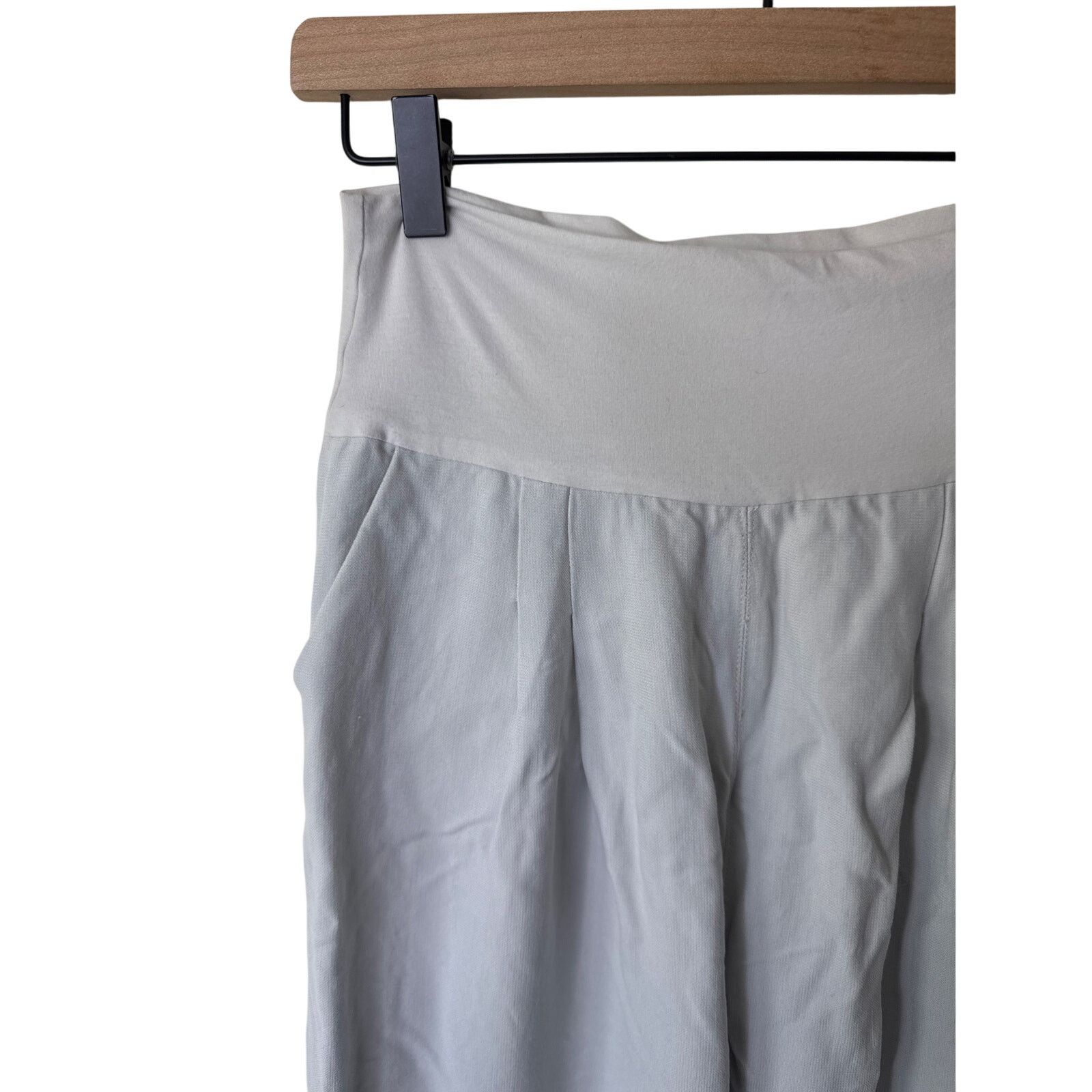 HUMANOID HUMANOID Pull on Ankle Pants Gray 100% Viscos Size XS Size 26" / US 2 / IT 38 - 5 Thumbnail