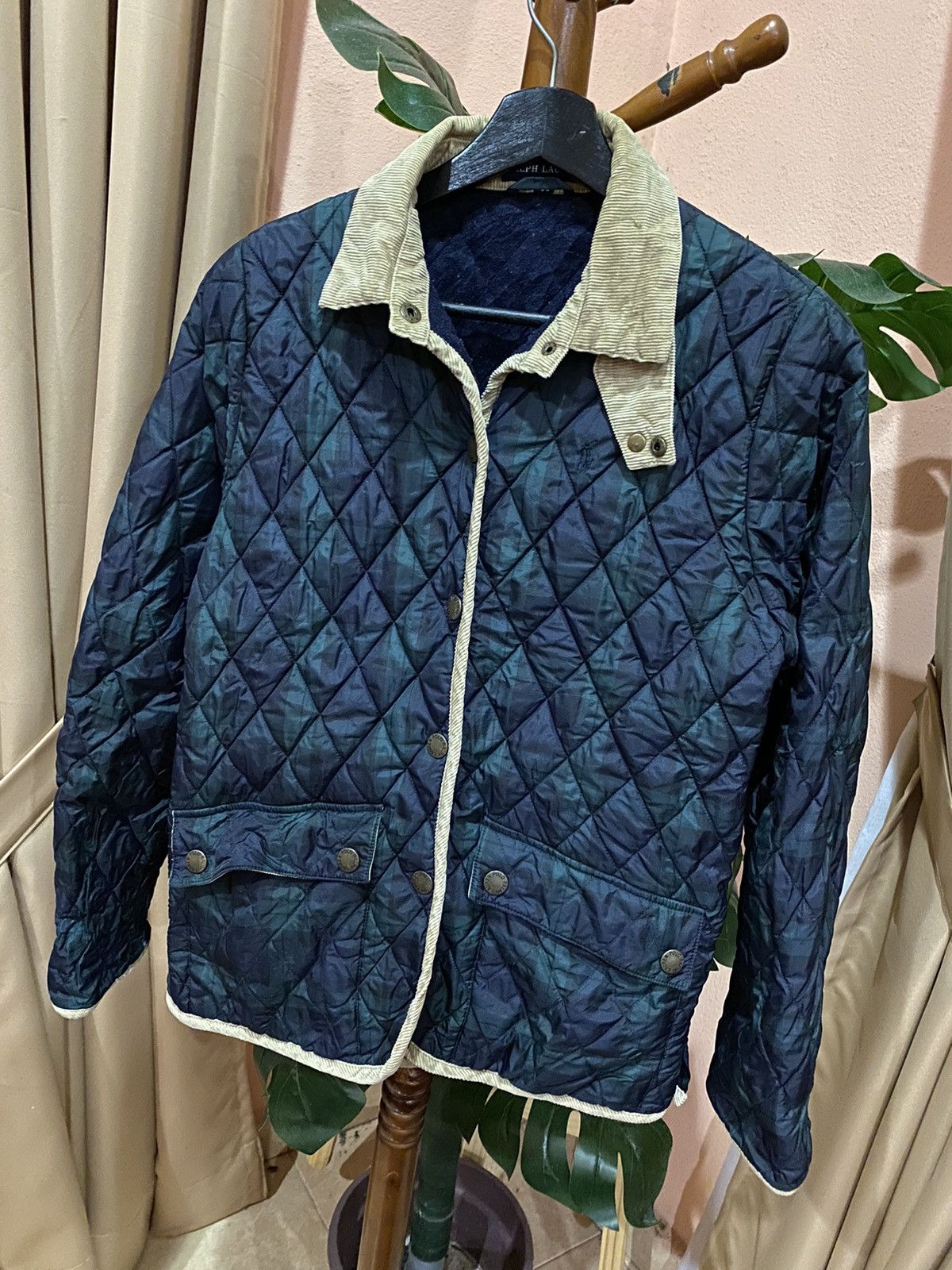 Ralph Lauren Ralph Lauren Quilted Jacket – Timeless Preppy Style Size S / US 4 / IT 40 - 3 Thumbnail