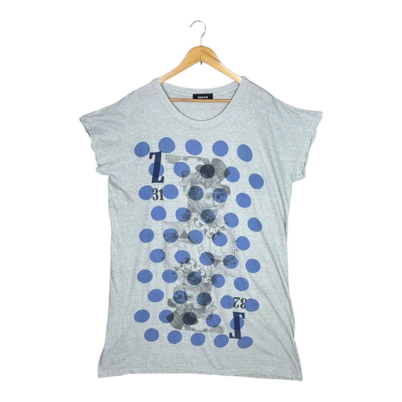 Zucca ZUCCa Polka Dot Clown Graphic Baggy Tee Japan M Issey Miyake Size US M / EU 48-50 / 2 - 1 Thumbnail
