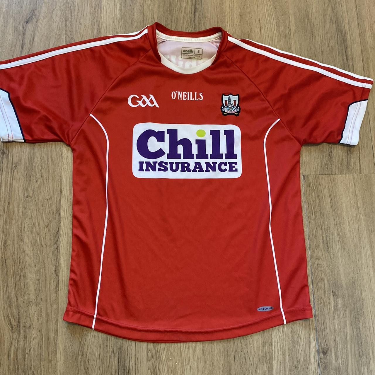 O'Neills Red and white GAA jersey #gaa Size US S / EU 44-46 / 1 - 1 Thumbnail