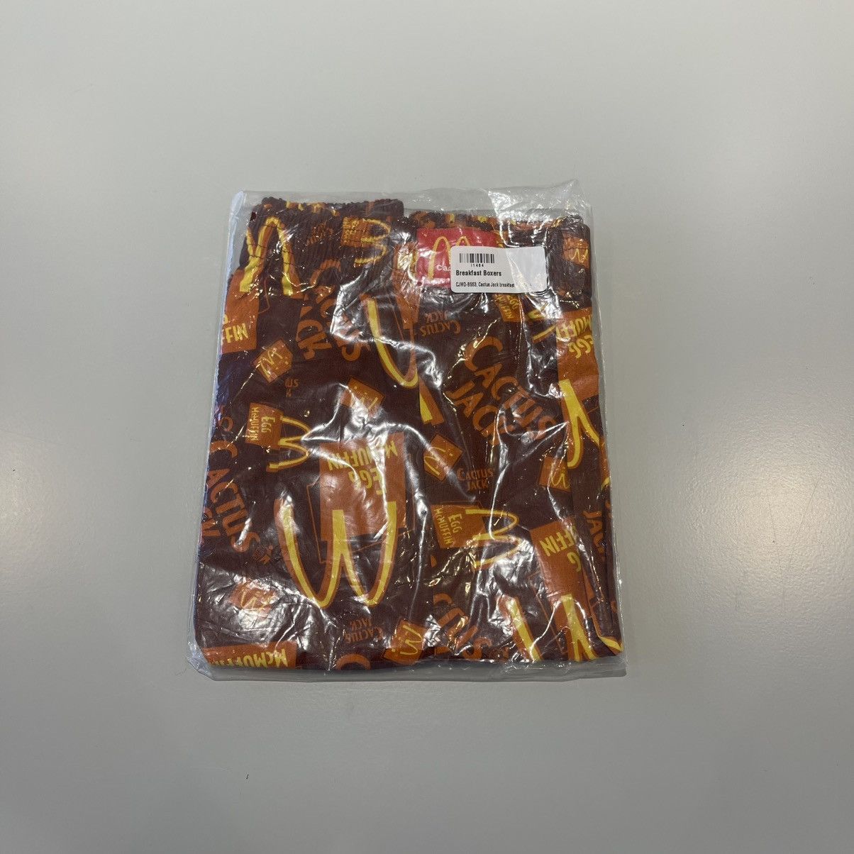 Travis Scott Travis Scott x McDonald's Cactus Jack Breakfast Boxers Brown Size ONE SIZE - 5 Thumbnail