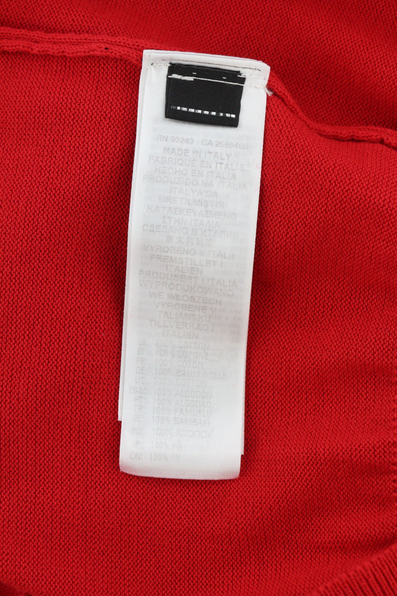 Diesel K-YONKERS M Red Crew Neck Tight-Knit Jumper 40388 Size US M / EU 48-50 / 2 - 8 Thumbnail