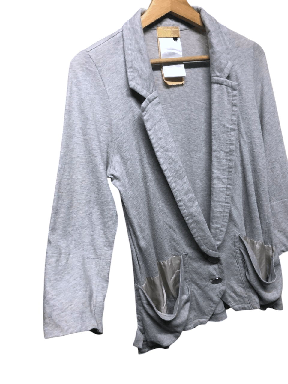 Beauty Beast × Designer × Japanese Brand GRAIL💥Shuhei Ogawa Women Jacket Grey Japan Fashion Designer Size M / US 6-8 / IT 42-44 - 4 Thumbnail