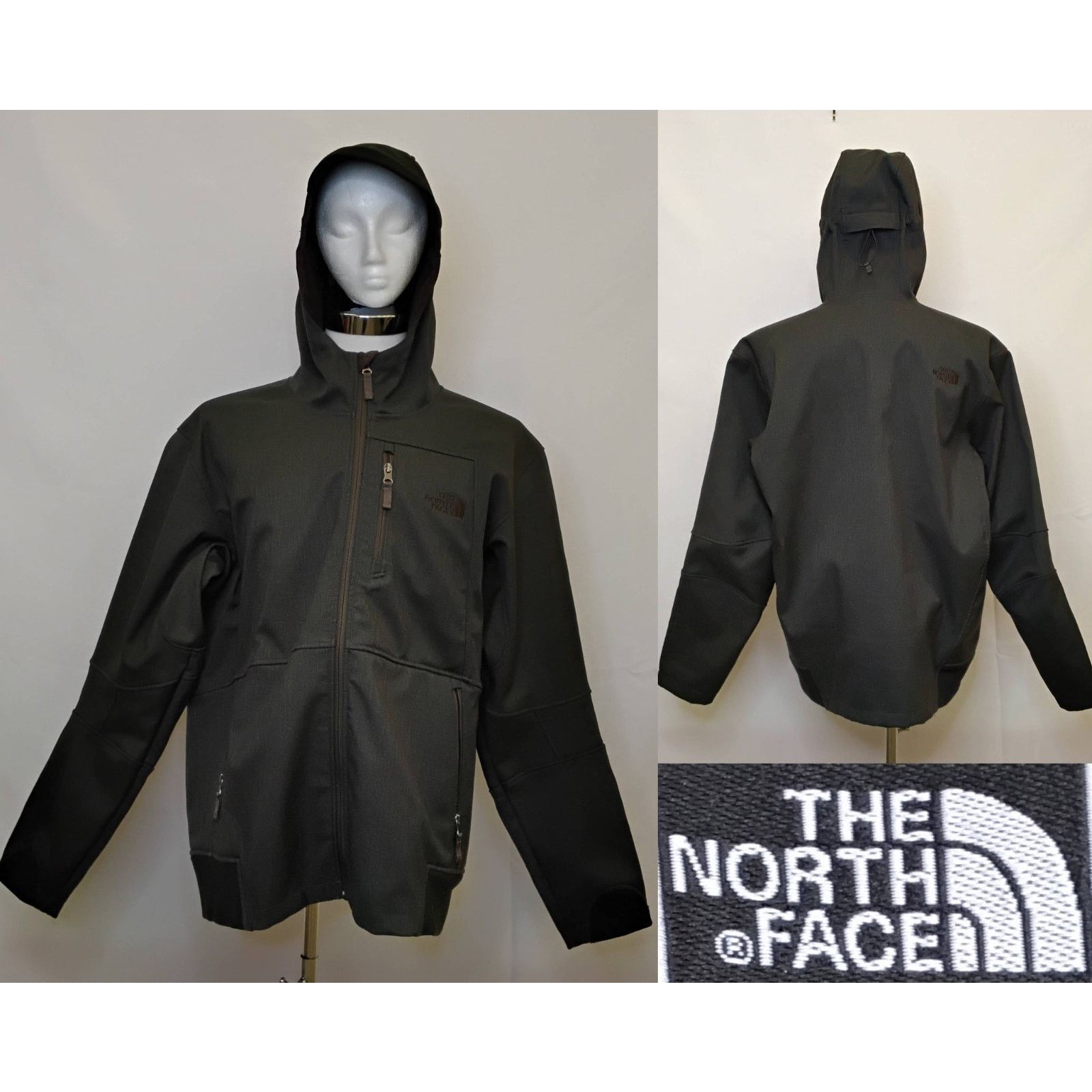 The North Face The North Face Apex Softshell Jacket Men's XL Dark Gray Size US XL / EU 56 / 4 - 1 Thumbnail