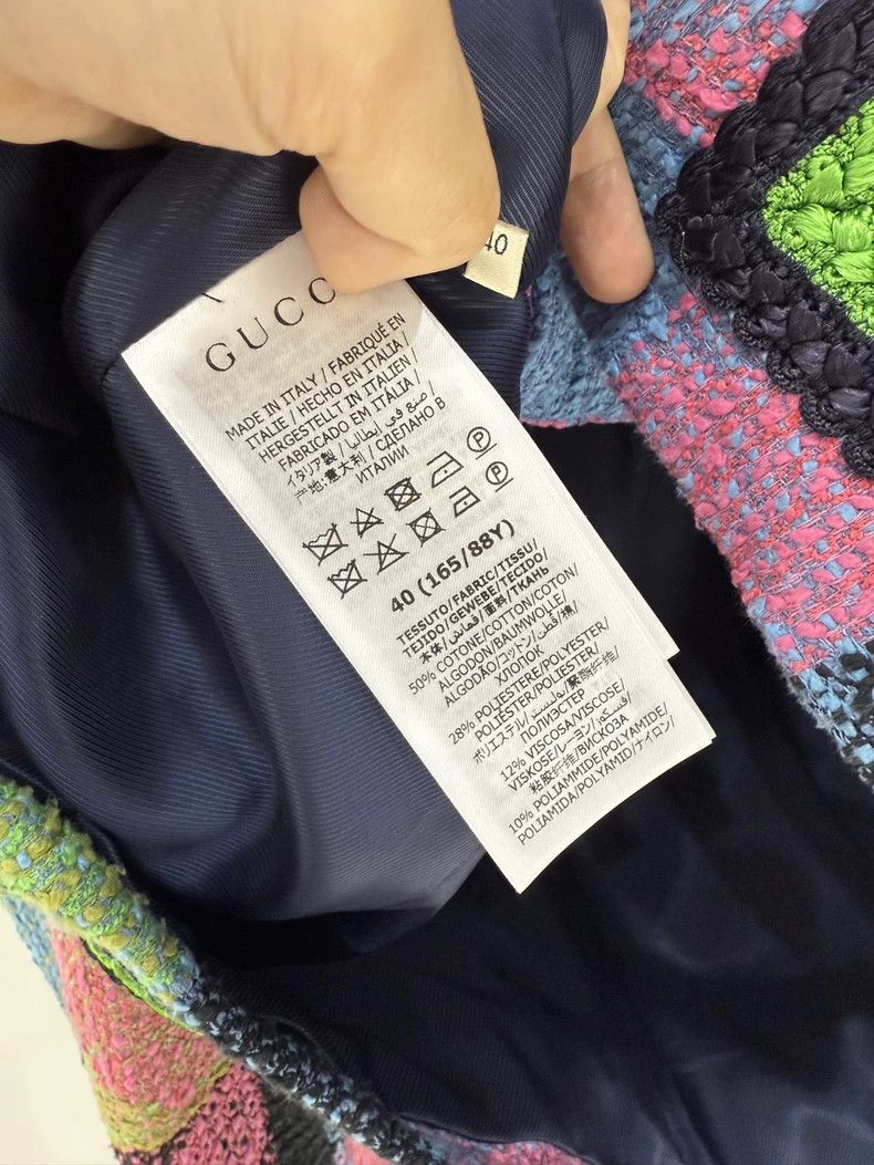 Gucci Gucci Colorful woven jacket 2505-Nextarrow Size S / US 4 / IT 40 - 4 Thumbnail