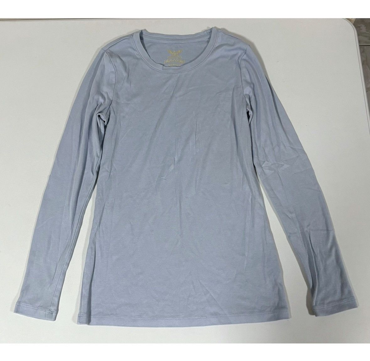 Faded Glory Faded Glory Blue Pastel Crewneck Shirt Top Blouse Size S 🩵 Size S / US 4 / IT 40 - 2 Thumbnail