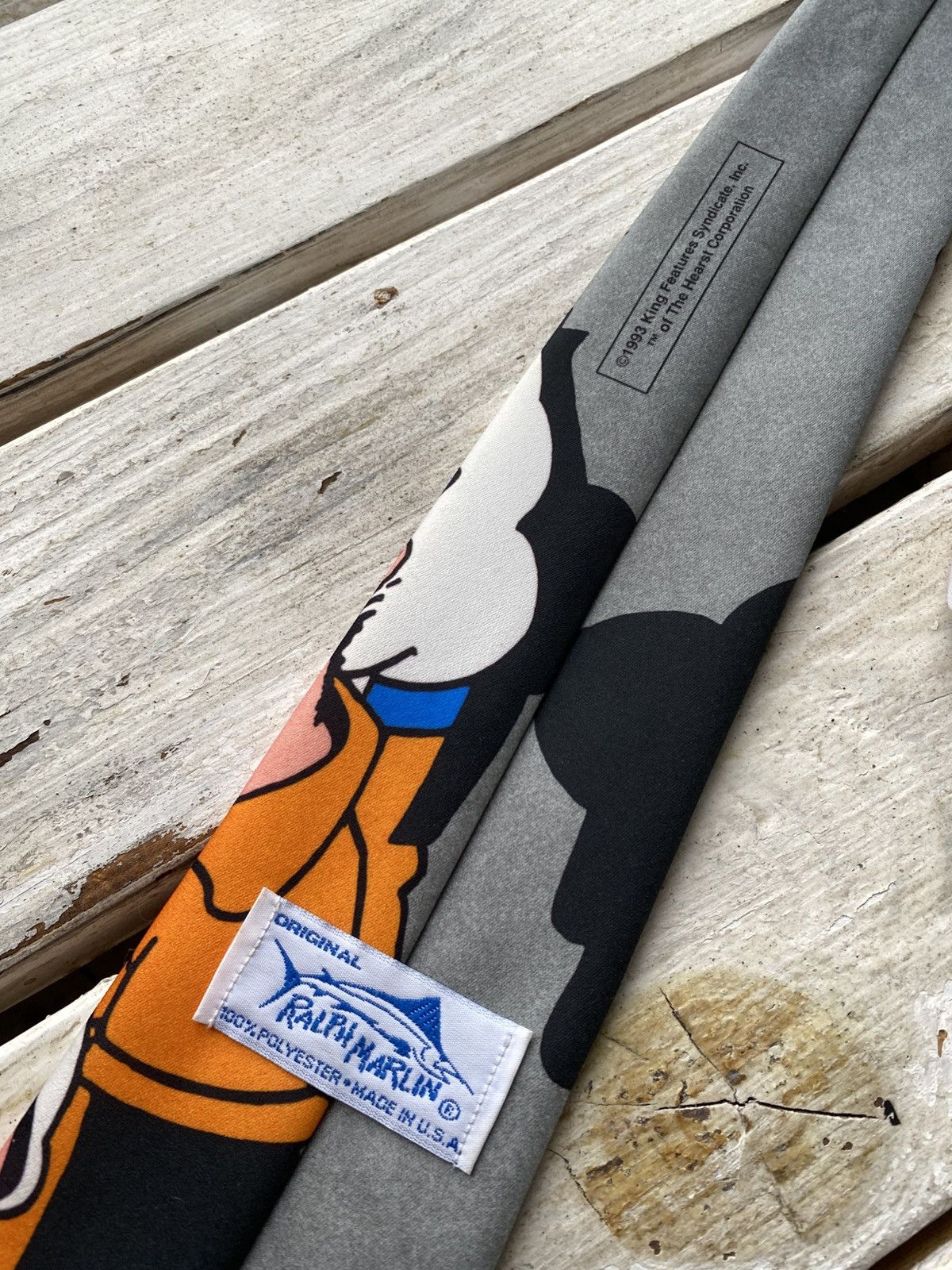 Cartoon Network × Vintage Rare ‼️Vintage 1993 POPEYE TIE y2k Size ONE SIZE - 8 Thumbnail