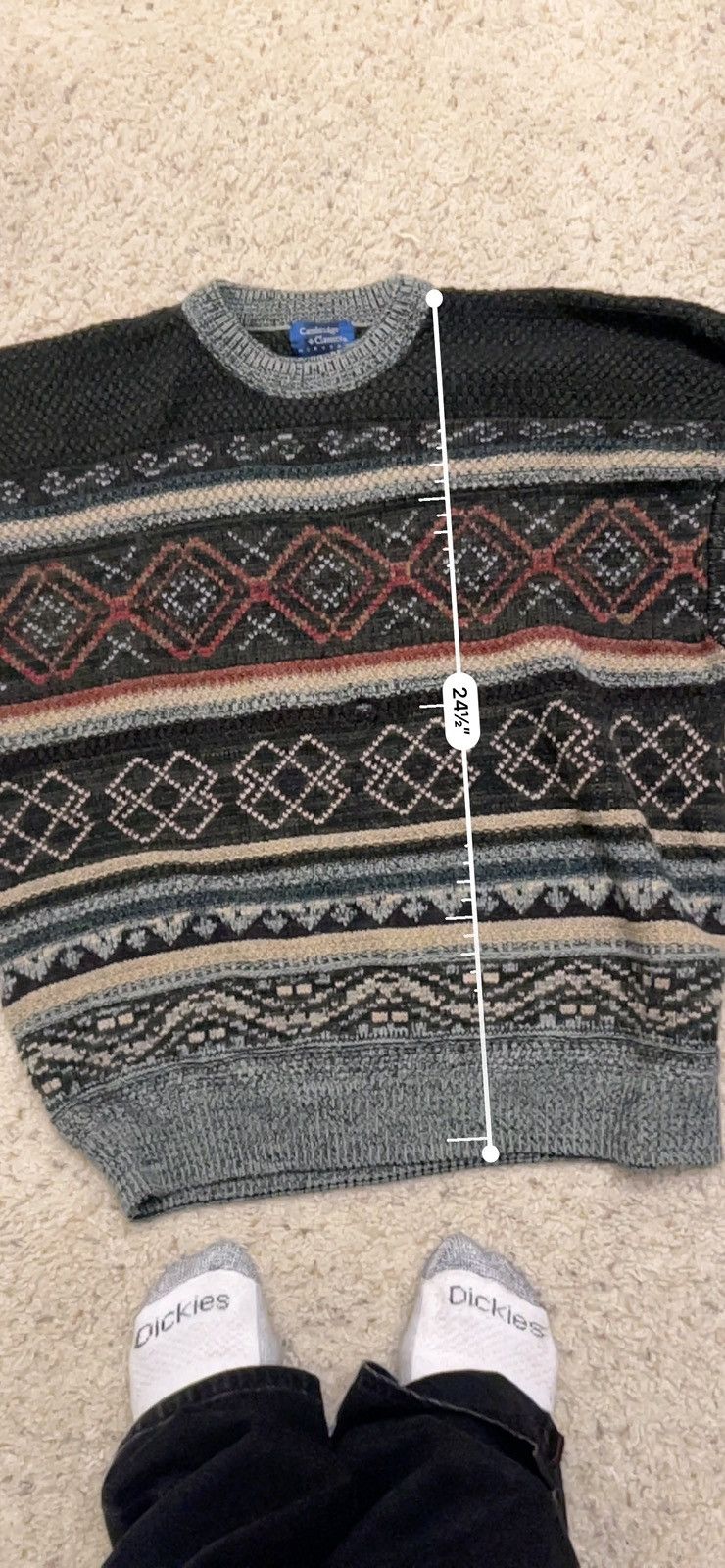 Vintage Vintage Cambridge Classics Korean Knit chunky sweater Size US L / EU 52-54 / 3 - 4 Thumbnail