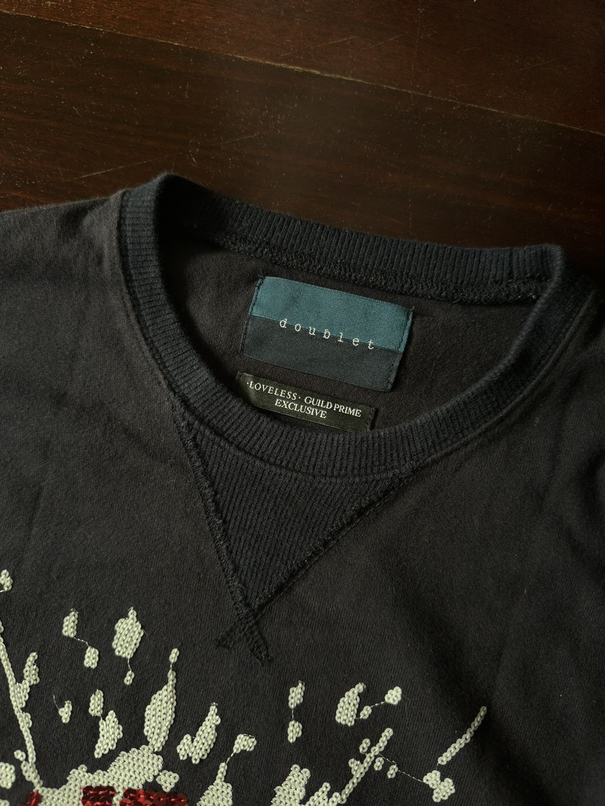 Doublet Doublet Fall 2015 “California University” Sequin Sweatshirt Size US M / EU 48-50 / 2 - 6 Thumbnail