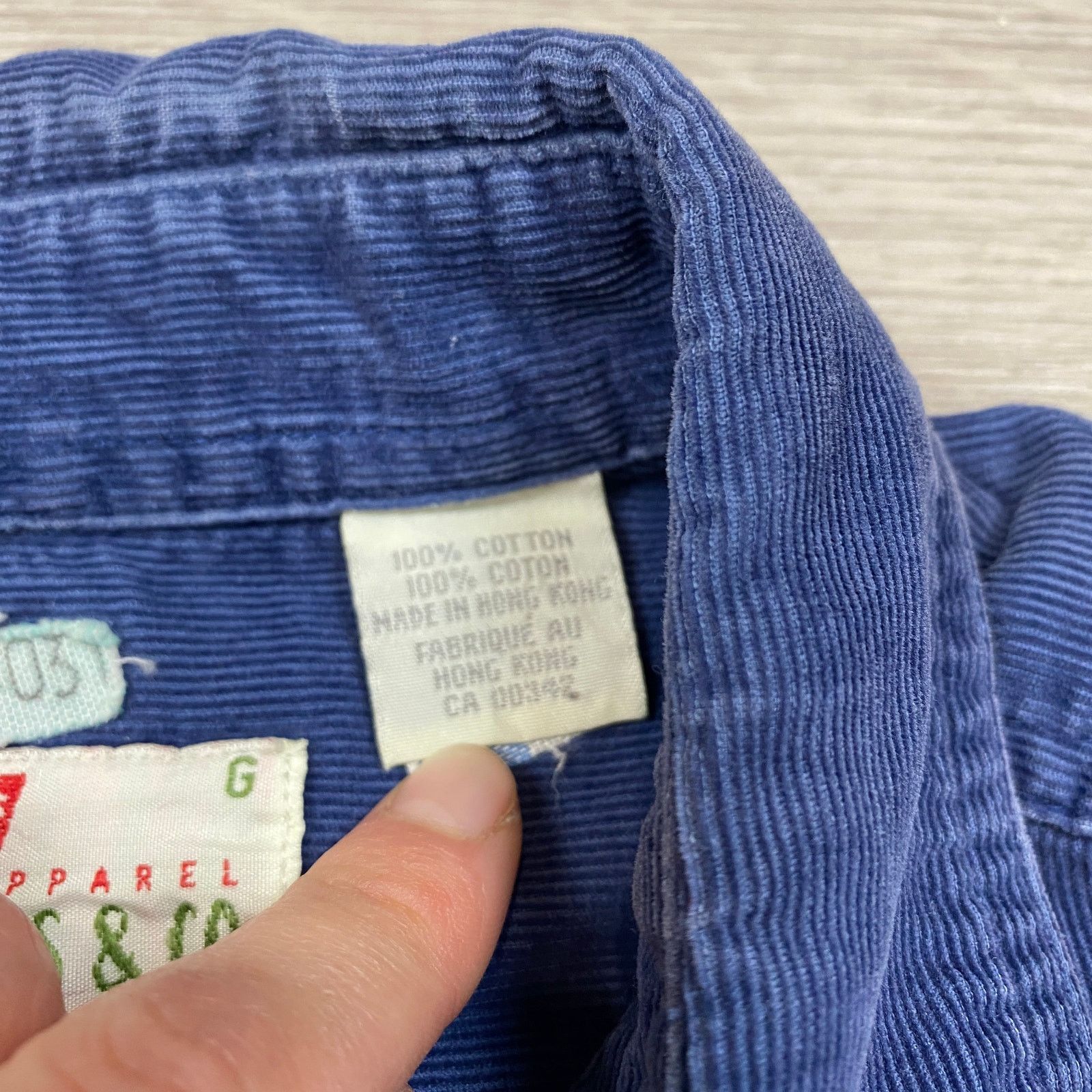 Levi's × Vintage Vintage 90s Levi's Corduroy Button Up Shirt Men's L Western Size US L / EU 52-54 / 3 - 7 Thumbnail