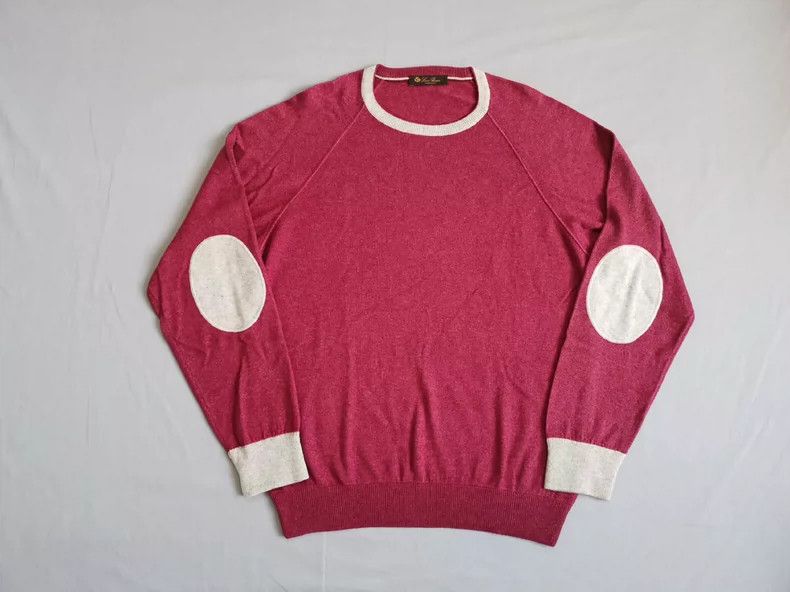 Loro Piana Loro Piana Red Cashmere Silk Sweater - dmc Size US XL / EU 56 / 4 - 1 Thumbnail