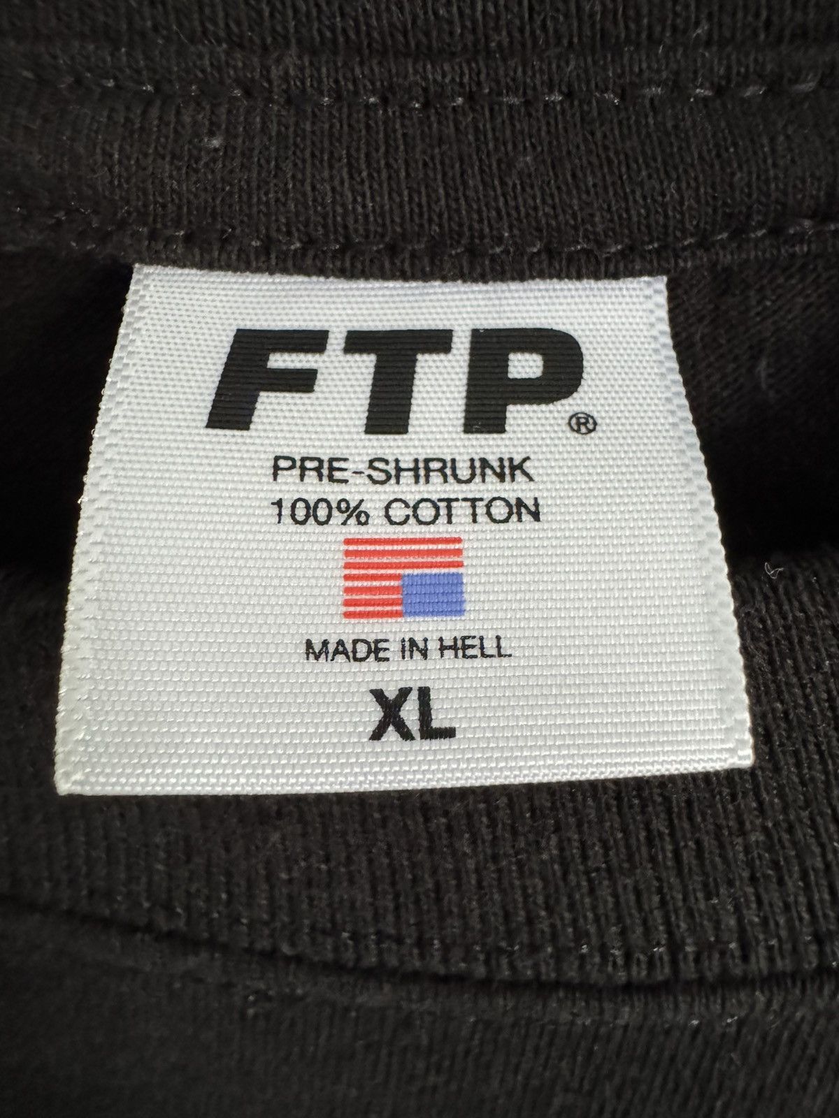 Fuck The Population FTP baseball tee Size US XL / EU 56 / 4 - 5 Thumbnail