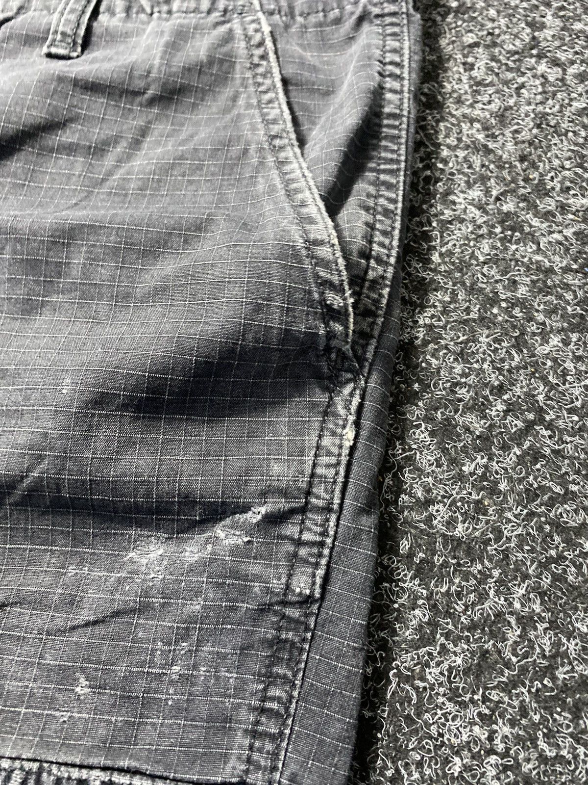 Carhartt 🔥Vntg Carhartt Distressed Ripped Hard Work Cargo Pants Mens Size US 32 / EU 48 - 13 Thumbnail
