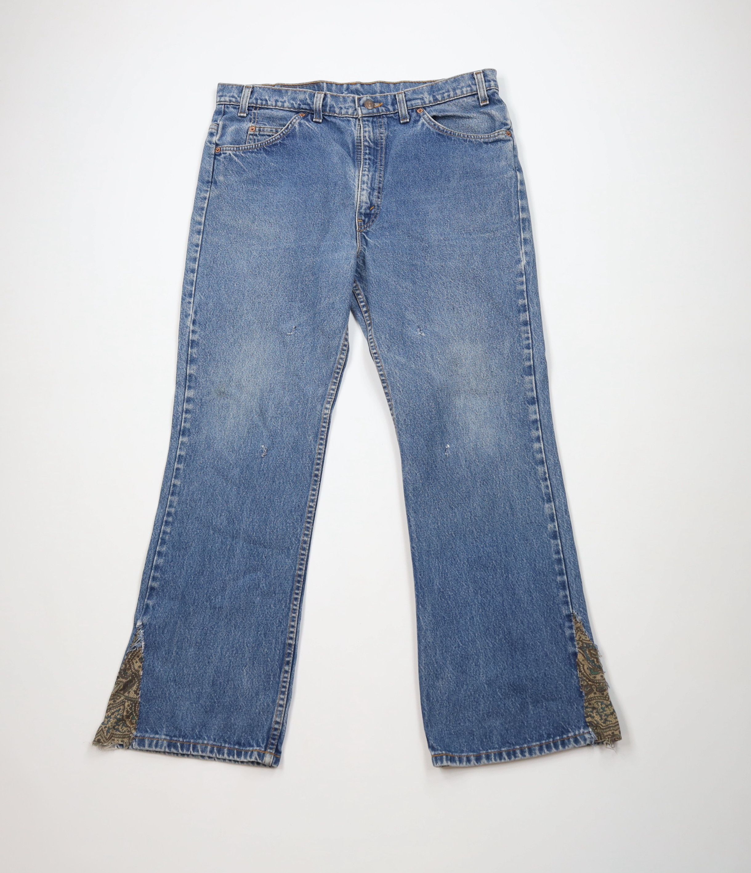 Levi's Vintage 90s Levis 517 Orange Tab Wide Leg Denim Jeans USA Size US 38 / EU 54 - 1 Thumbnail