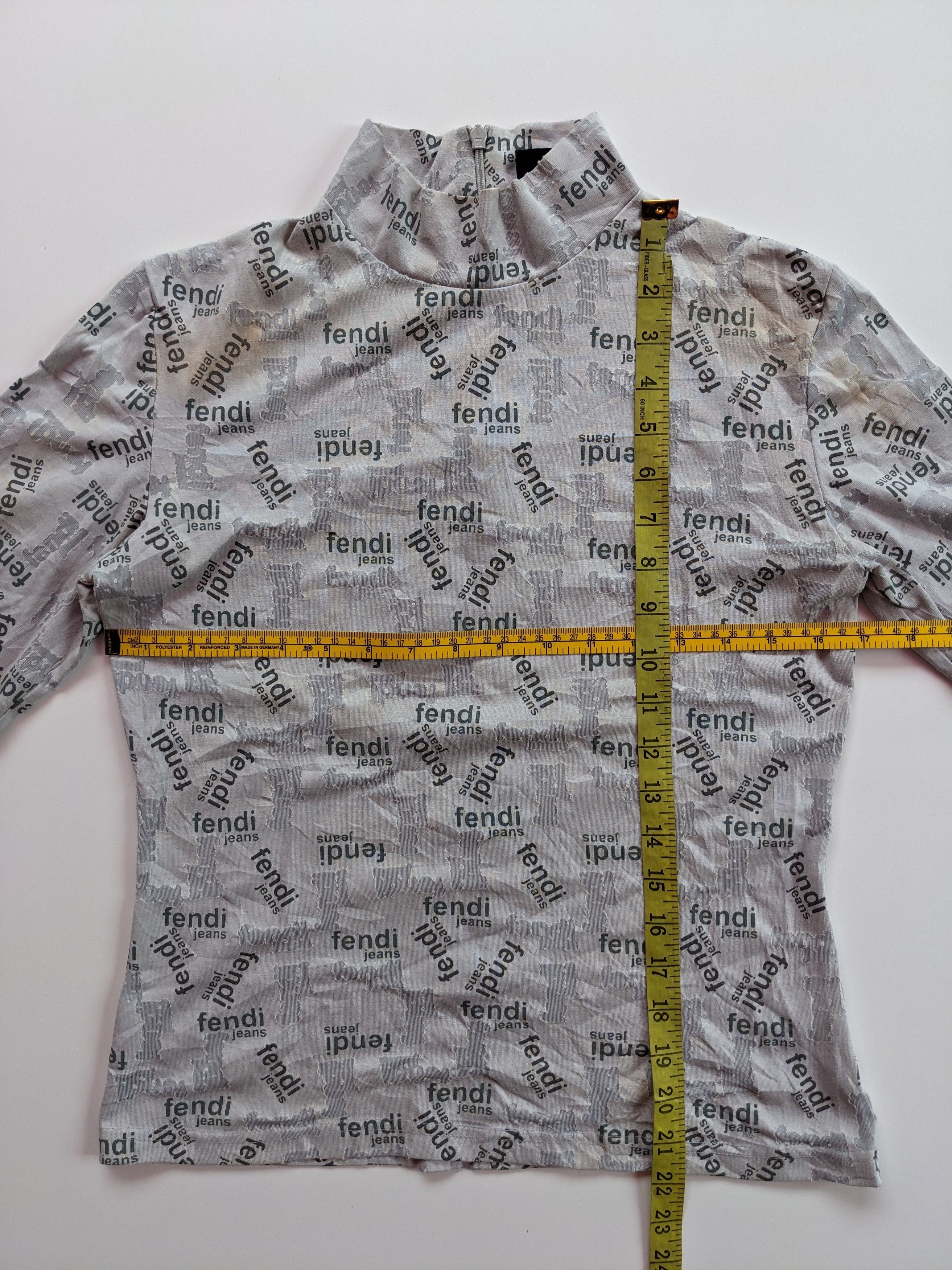 Fendi Fendi monogram crop top Size S / US 4 / IT 40 - 7 Thumbnail
