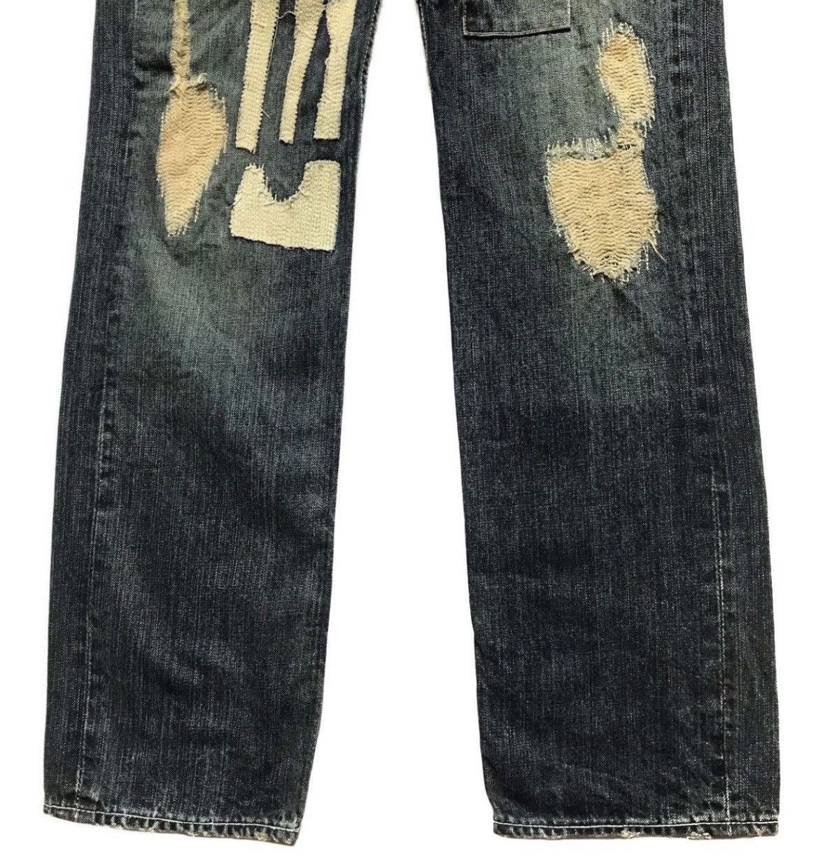 Takeo Kikuchi TAKEO KIKUCHI PATCHWORK STYLE JEANS Size US 32 / EU 48 - 4 Thumbnail