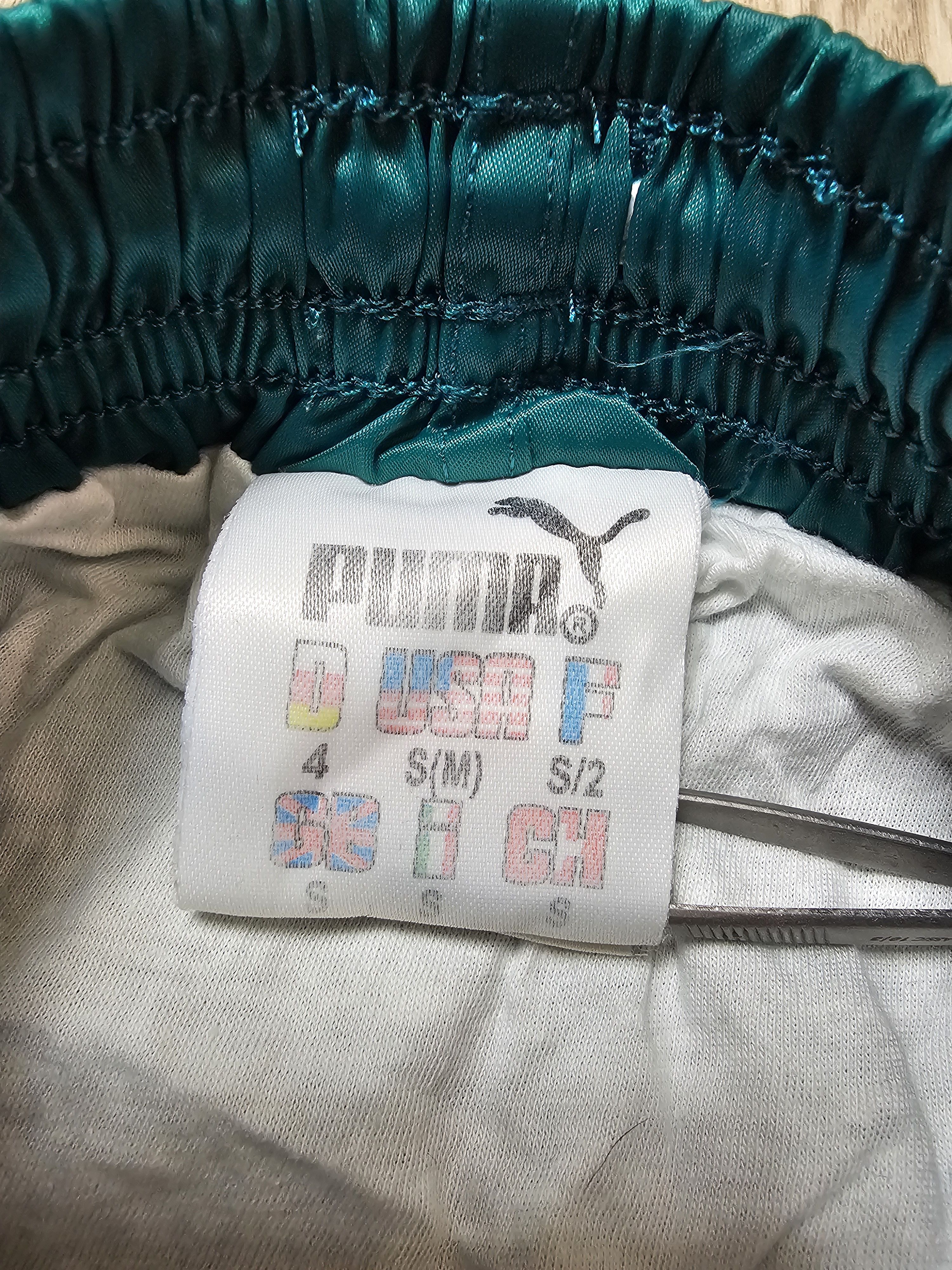 Puma PUMA SHORTS VINTAGE NYLON GREEN 90 SPRINTER RUNNING SHORTS S Size US 32 / EU 48 - 5 Thumbnail
