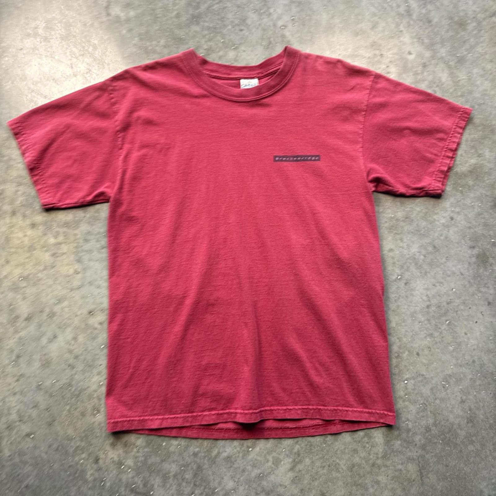 Other Breckenridge 1990s Red Vintage Biking Graphic T-Shirt Size US L / EU 52-54 / 3 - 2 Thumbnail