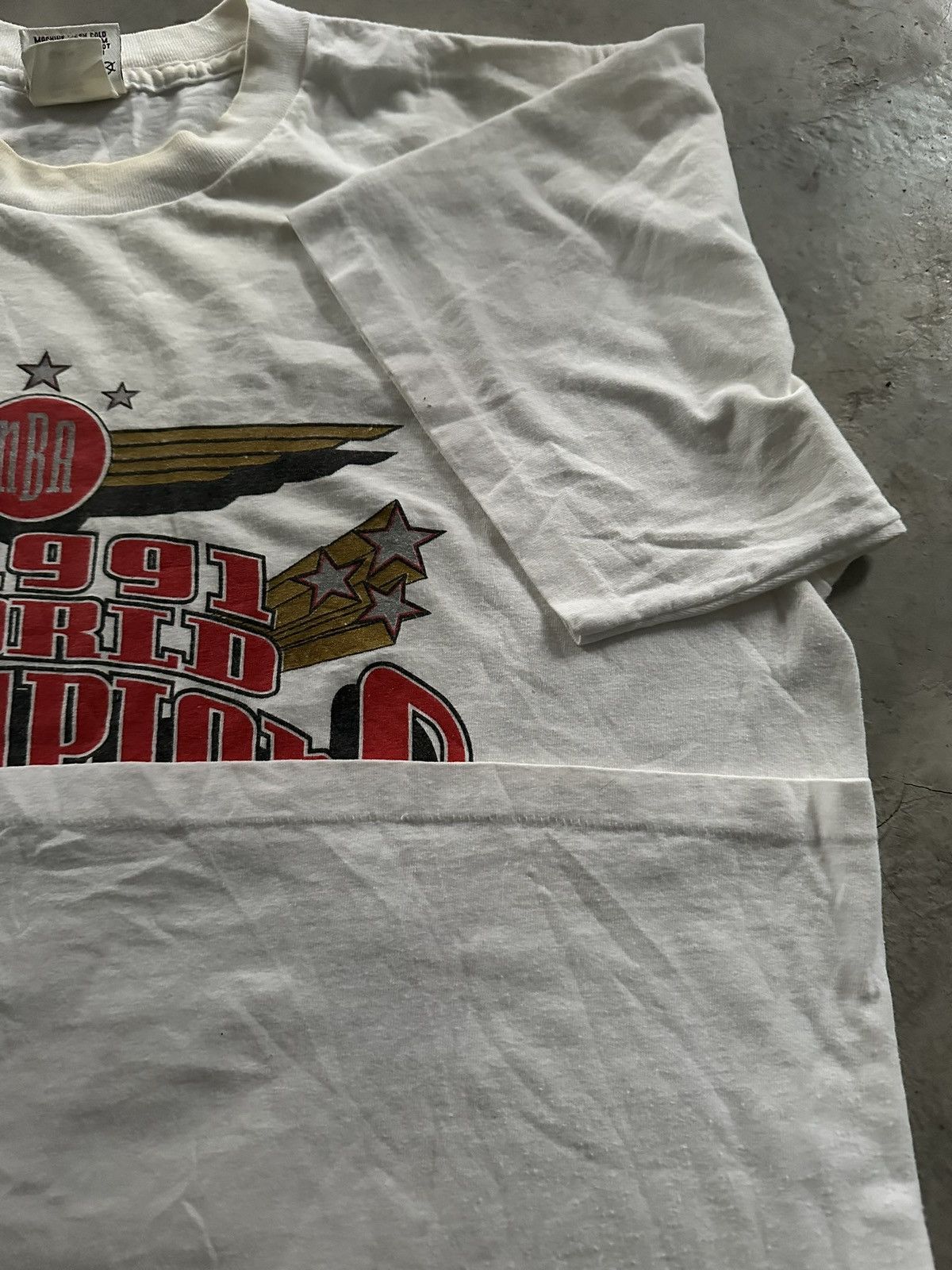 American Apparel × NBA × Vintage Bulk Deal (5pcs) Chicago Bulls Vintage Tshirts Size US XL / EU 56 / 4 - 4 Thumbnail