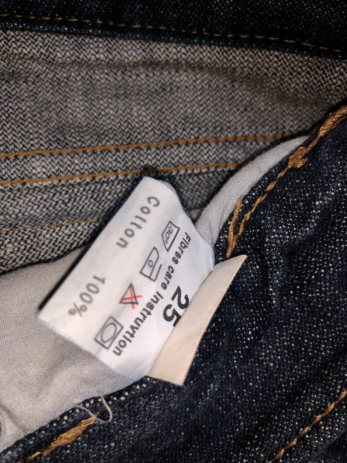 Japanese Brand Maraxia Distressed denim Jeans Size 31" - 25 Thumbnail