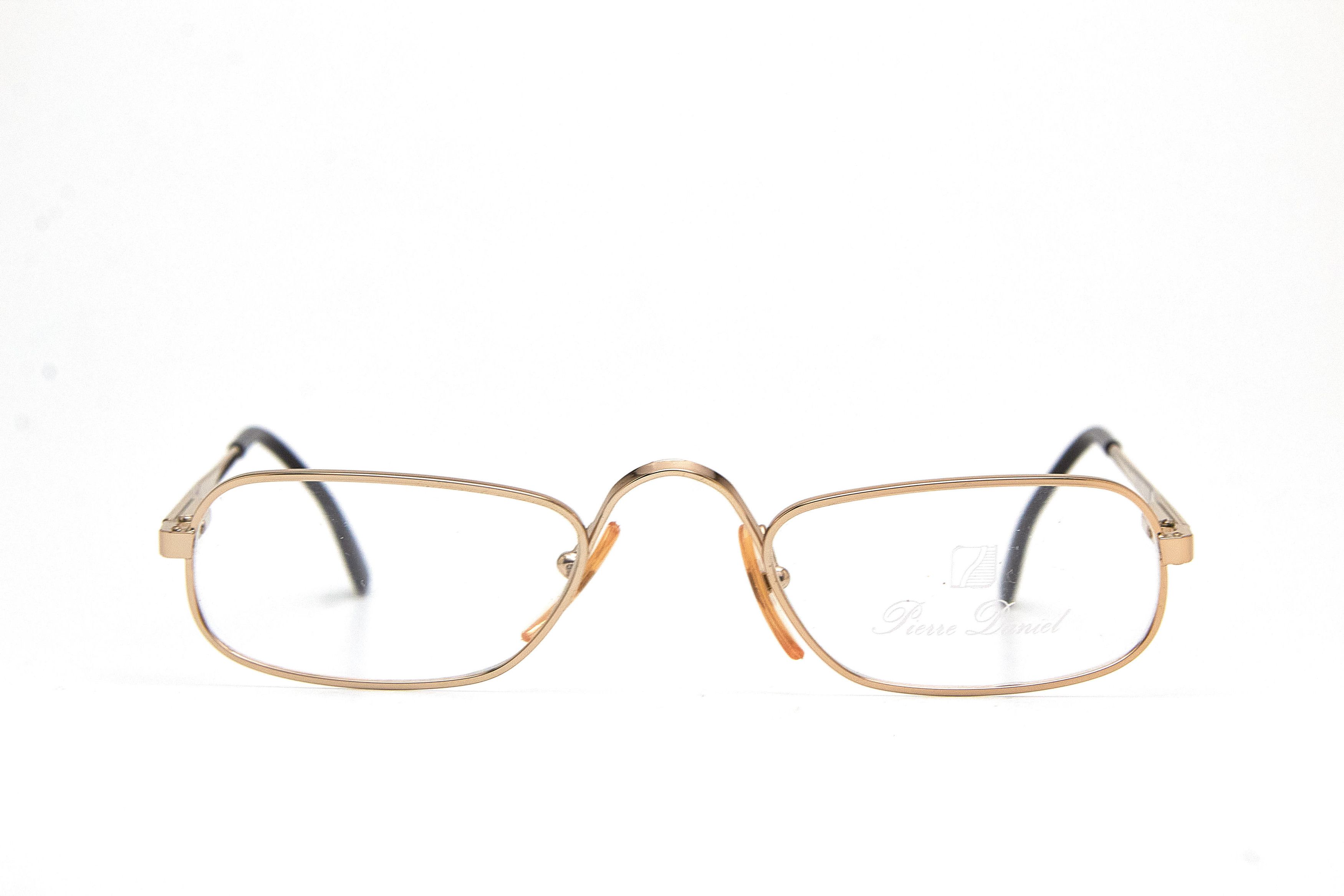 Vintage Old Money Pierre Daniel Gold Half-Oval Quiet-Lux Specs Size ONE SIZE - 2 Thumbnail
