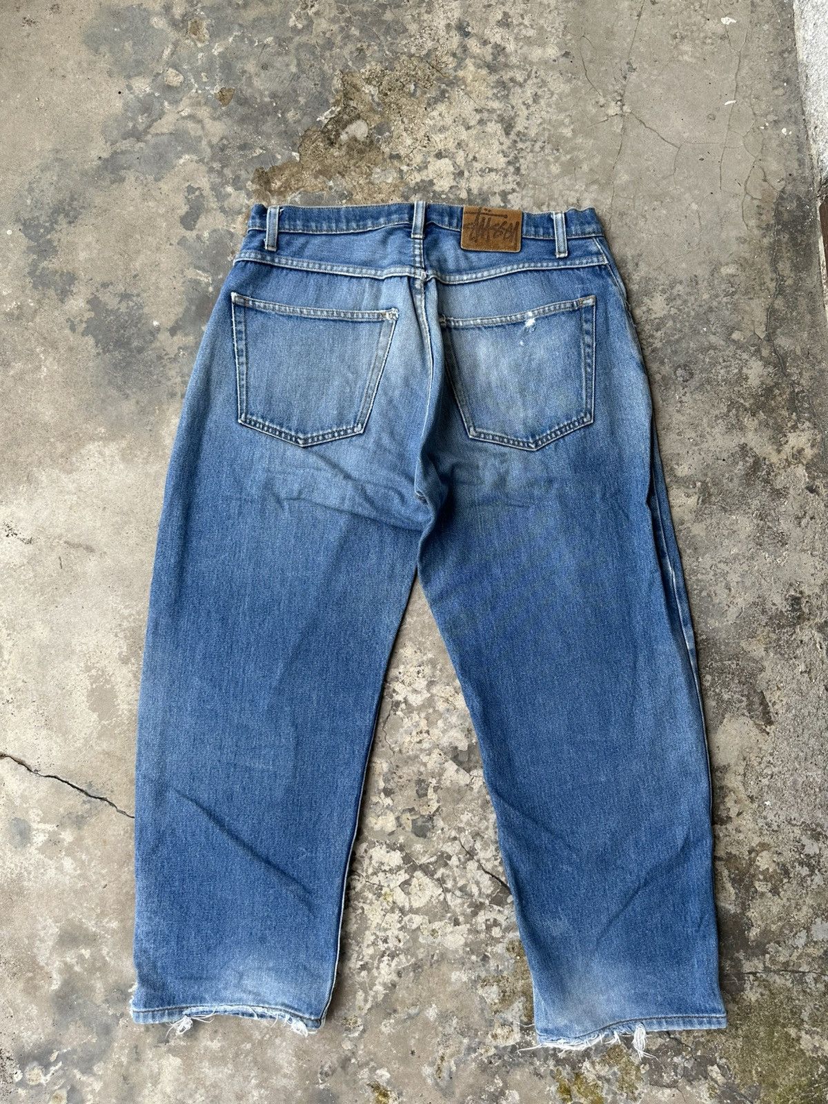 Stussy × Vintage Vintage Stussy Denim Jeans Size US 34 / EU 50 - 1 Thumbnail