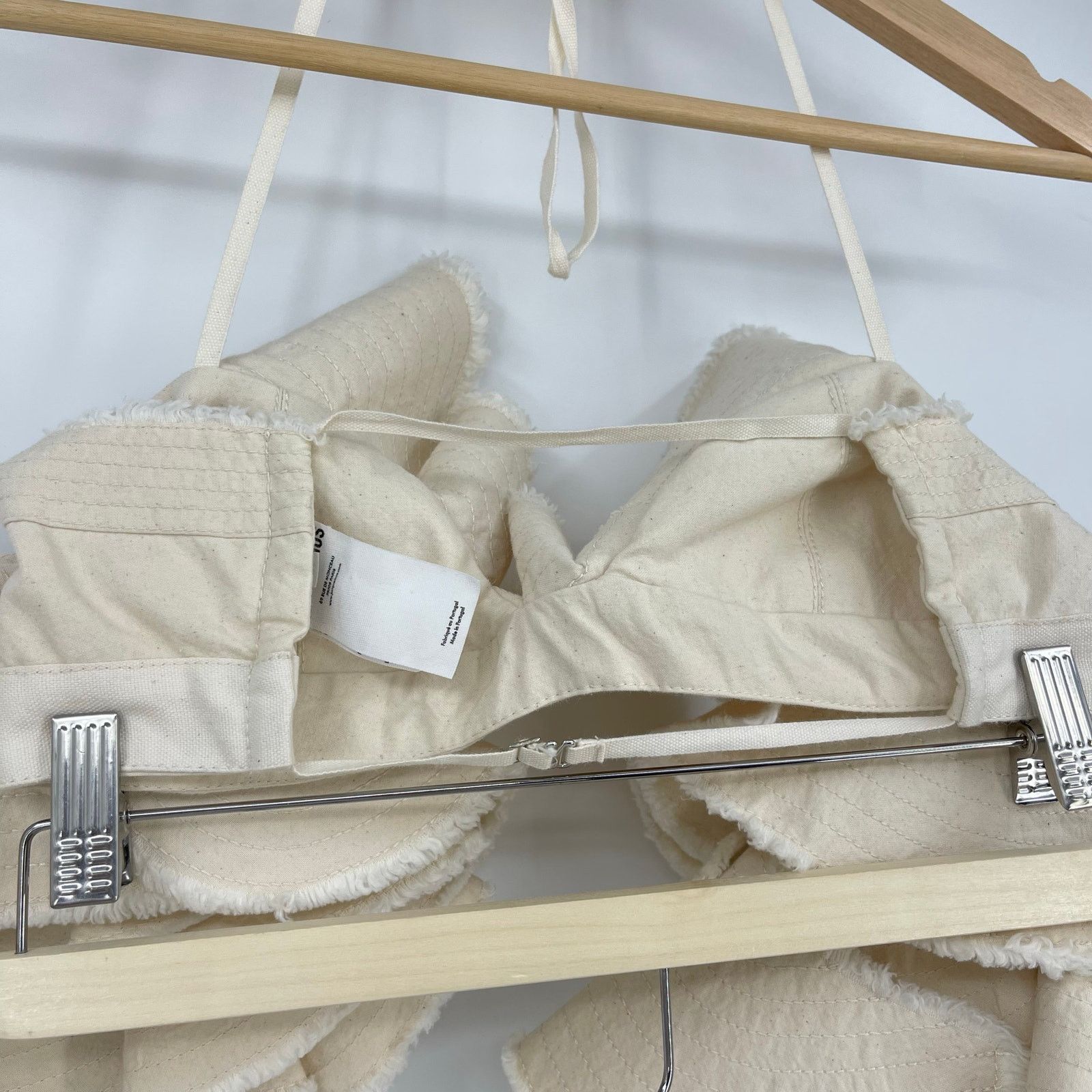 Jacquemus Jacquemus | La Brassiere Artichaut Ruffled Bralette 34 XS Size XS / US 0-2 / IT 36-38 - 11 Thumbnail